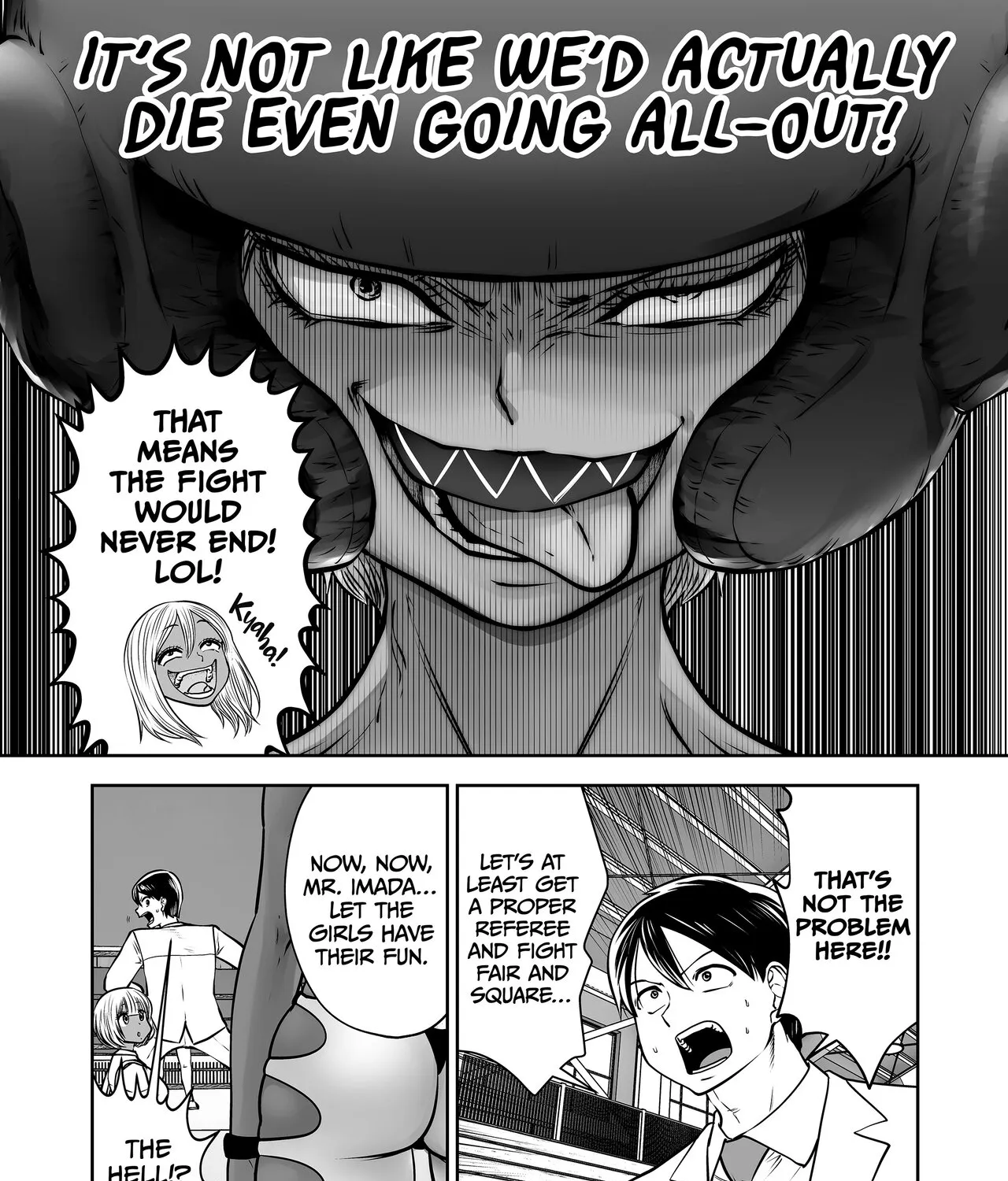 Burakku Gakkou ni Tsutomete Shimatta Sensei Chapter 37 - page 35