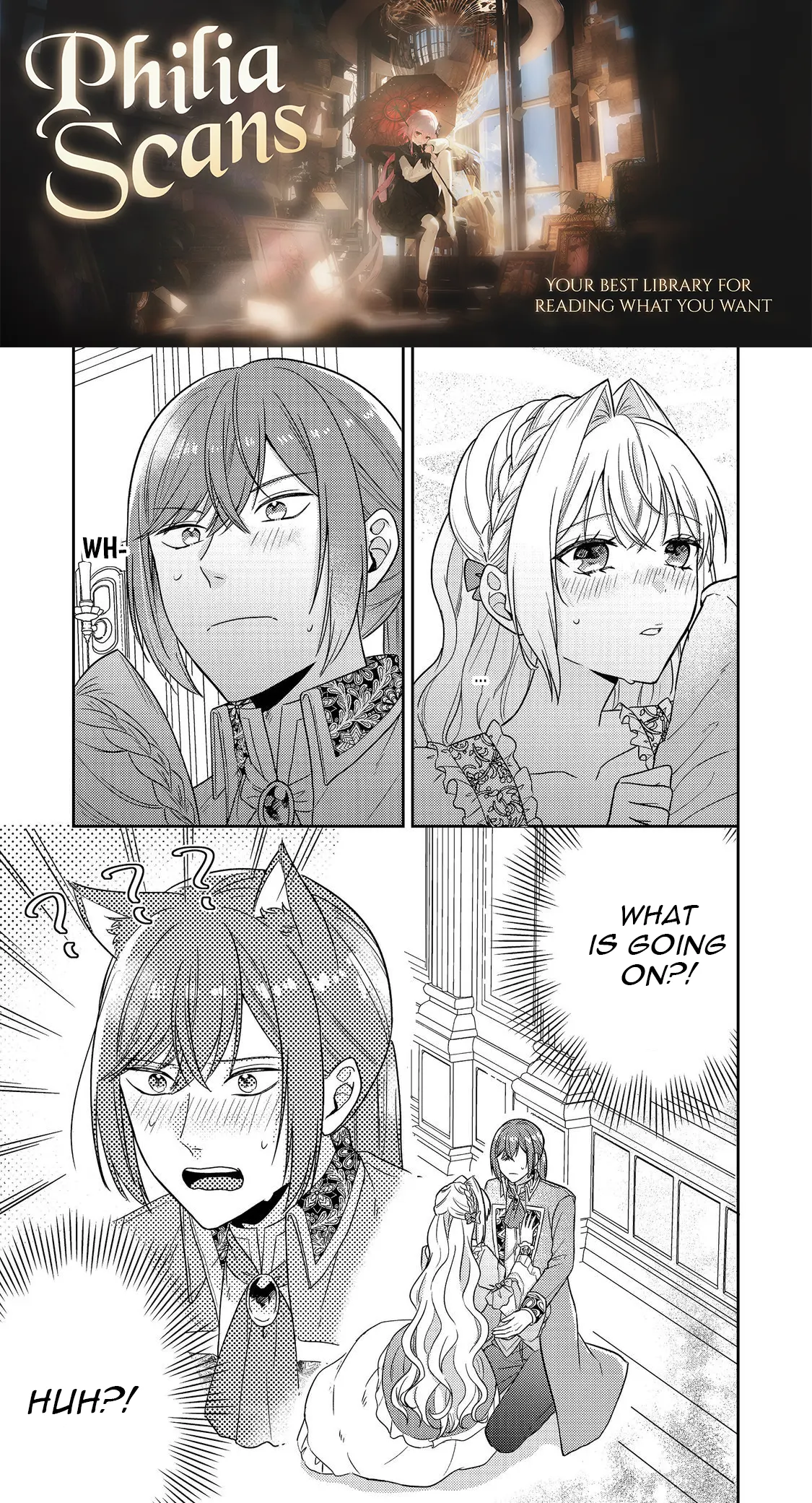 The Villainess Who Can Read Minds Is Playing With Her Puppy-Like Prince Today Too Chapter 18 - page 1