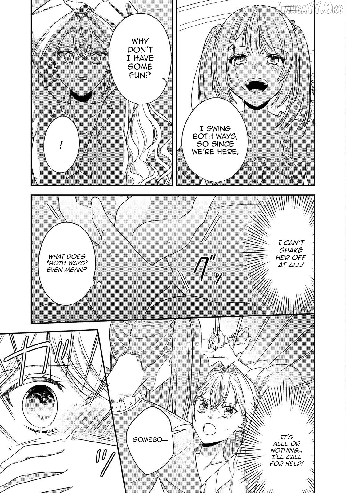 The Villainess Who Can Read Minds Is Playing With Her Puppy-Like Prince Today Too Chapter 19 - page 3