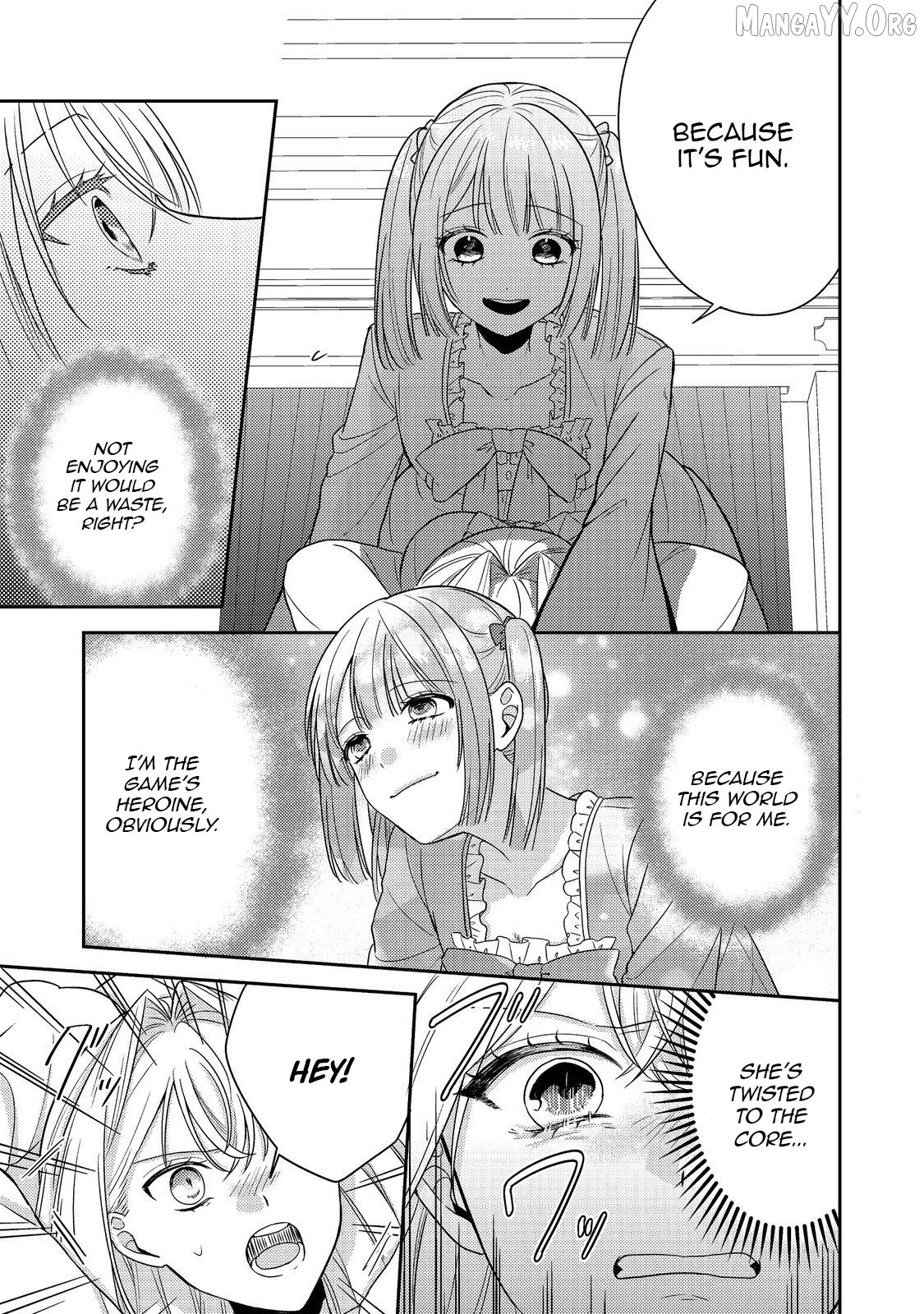 The Villainess Who Can Read Minds Is Playing With Her Puppy-Like Prince Today Too Chapter 19 - page 7