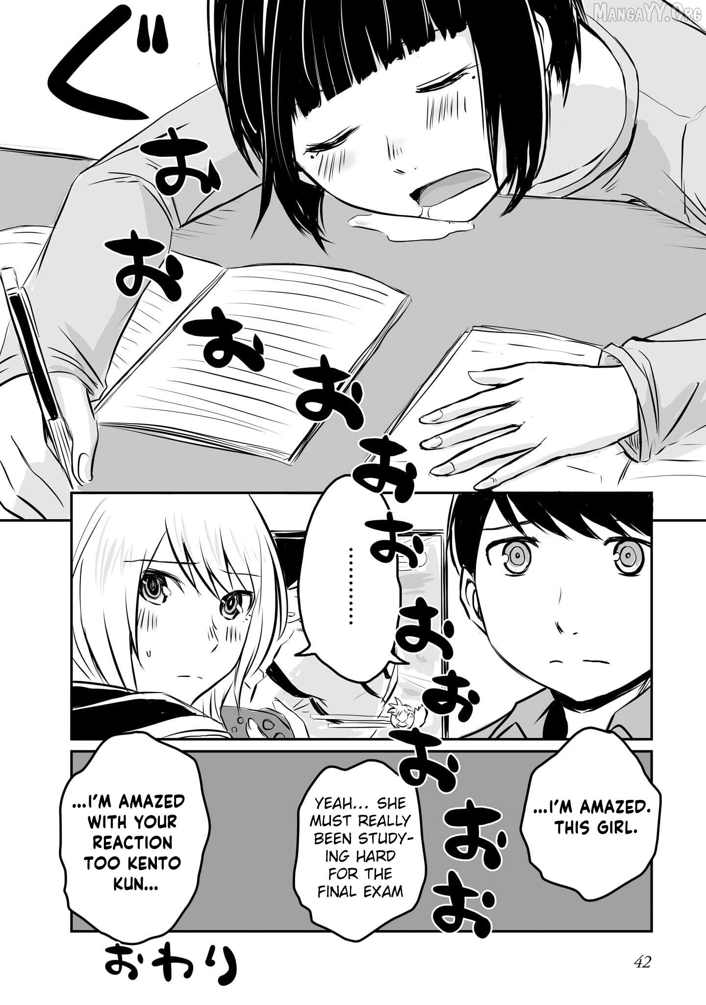 Otonari No Oneesan Ni Arekore Sareru Manga Chapter 37.5 - page 3