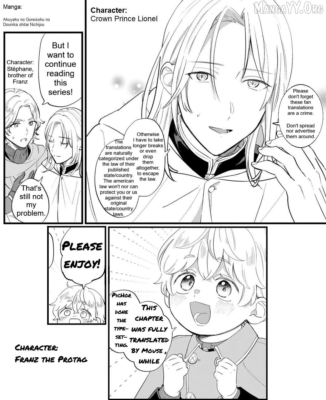 The Duke's Beloved Third Son Aims to Escape as a Villain!? Chapter 48 - page 1