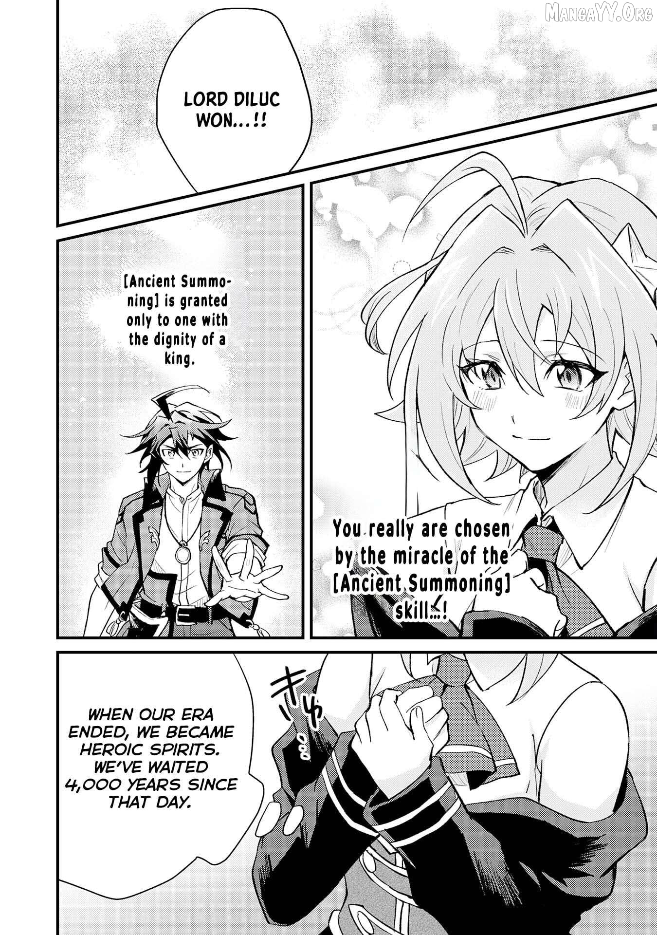 The Banished Noble Uses the Trash Skill "Ancient Summoning" to Summon Heroes and Bring Life to the Borderlands ~When I Summoned the Heroes, They Adored Me, so They Made My Territory the Strongest~ Chapter 15 - page 32