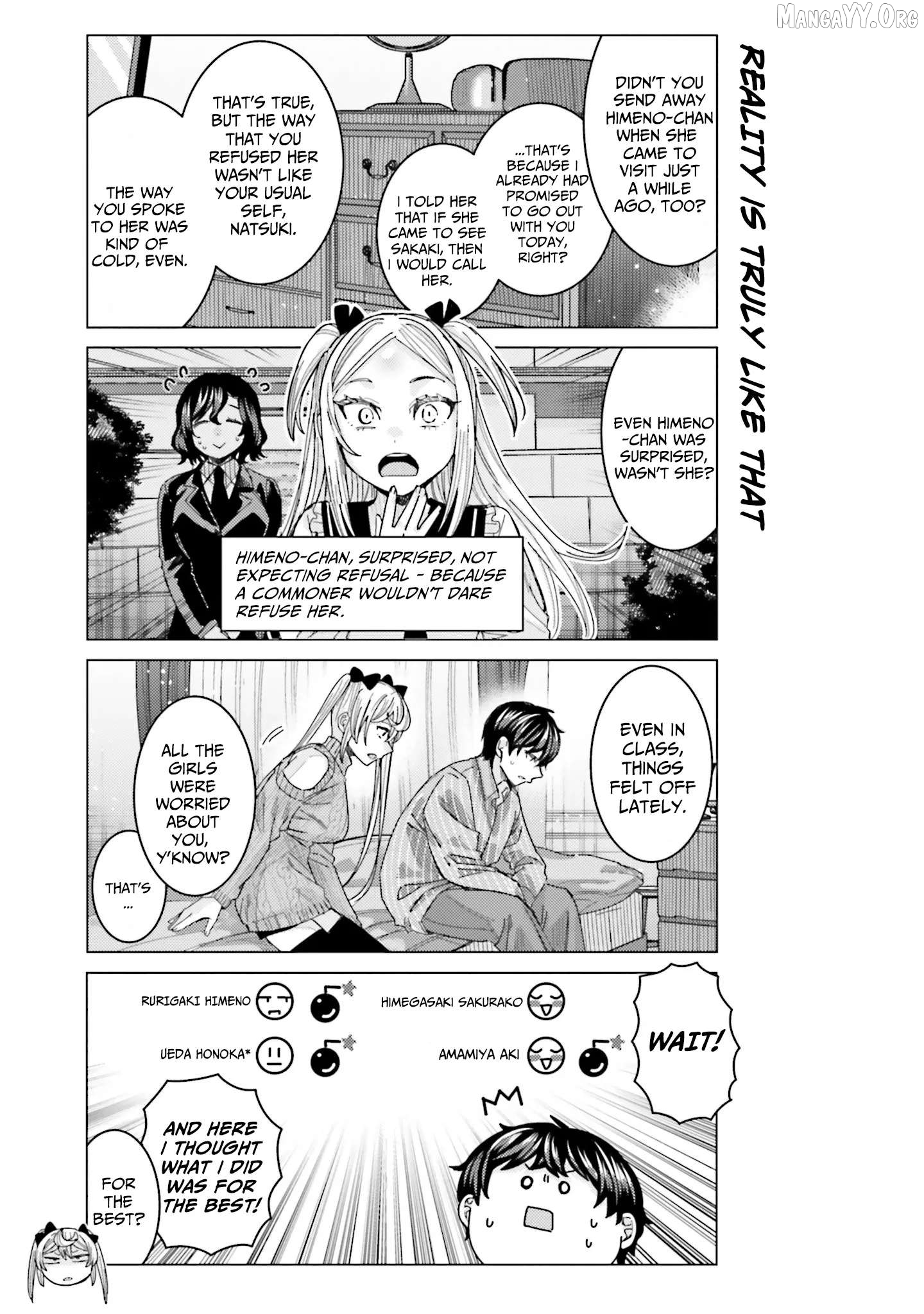 Himegasaki Sakurako wa Kyoumo Fubin Kawaii! Chapter 46 - page 12