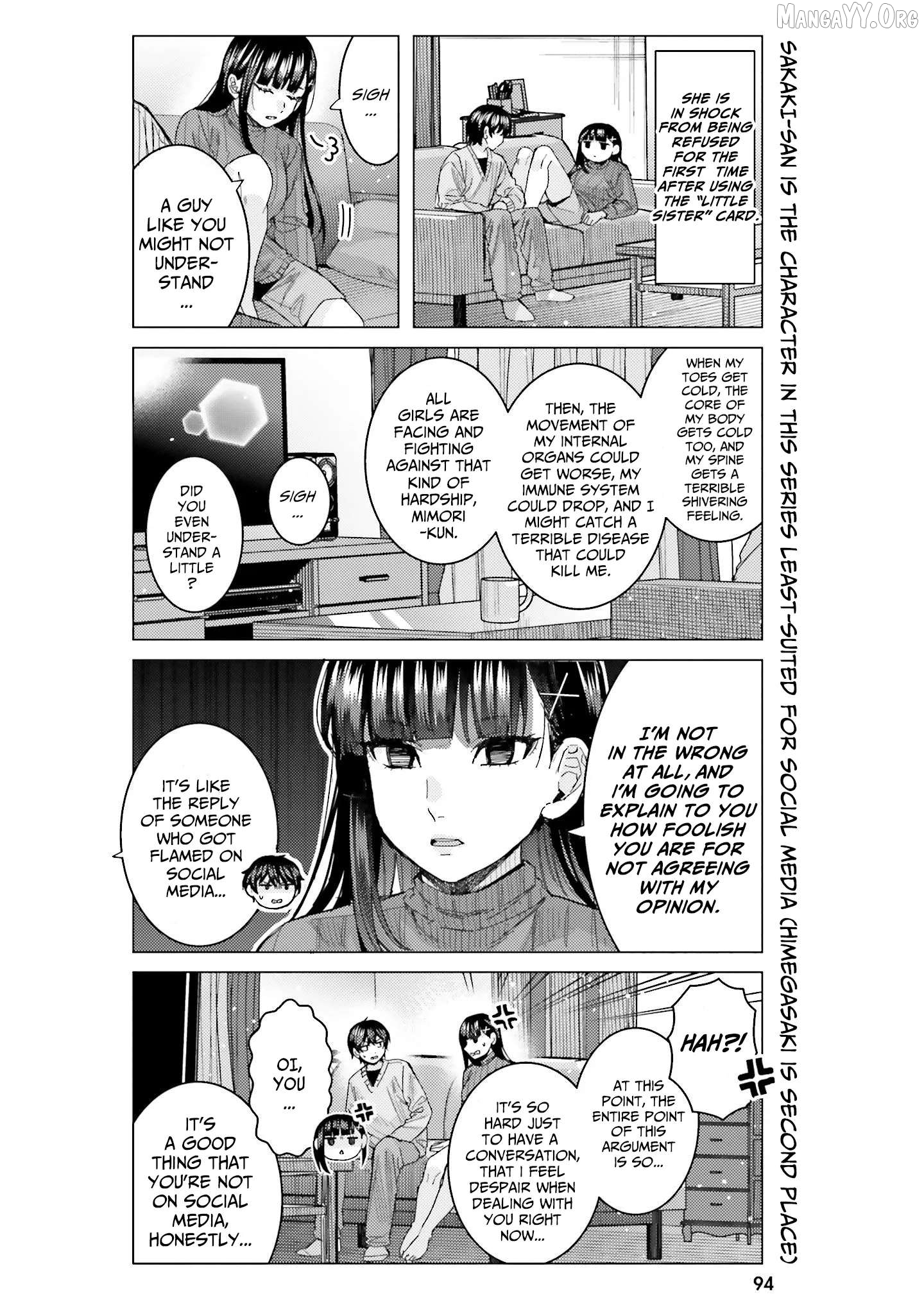 Himegasaki Sakurako wa Kyoumo Fubin Kawaii! Chapter 46 - page 5