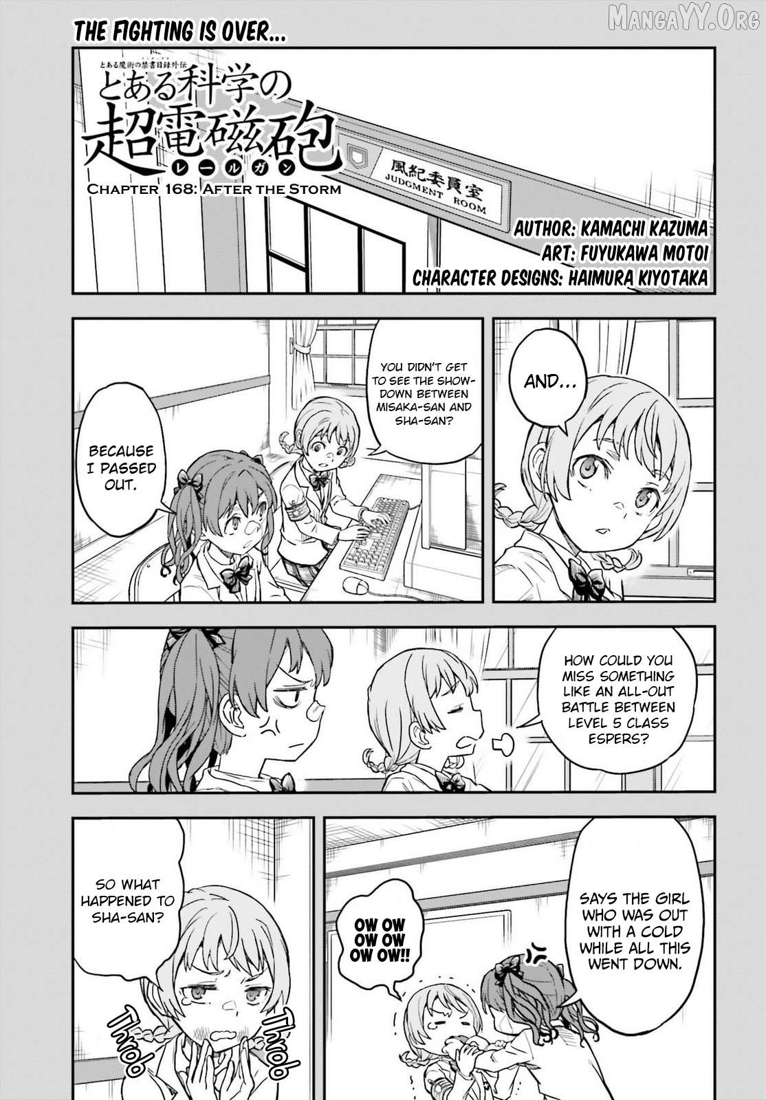 To Aru Kagaku no Railgun Chapter 168 - page 1