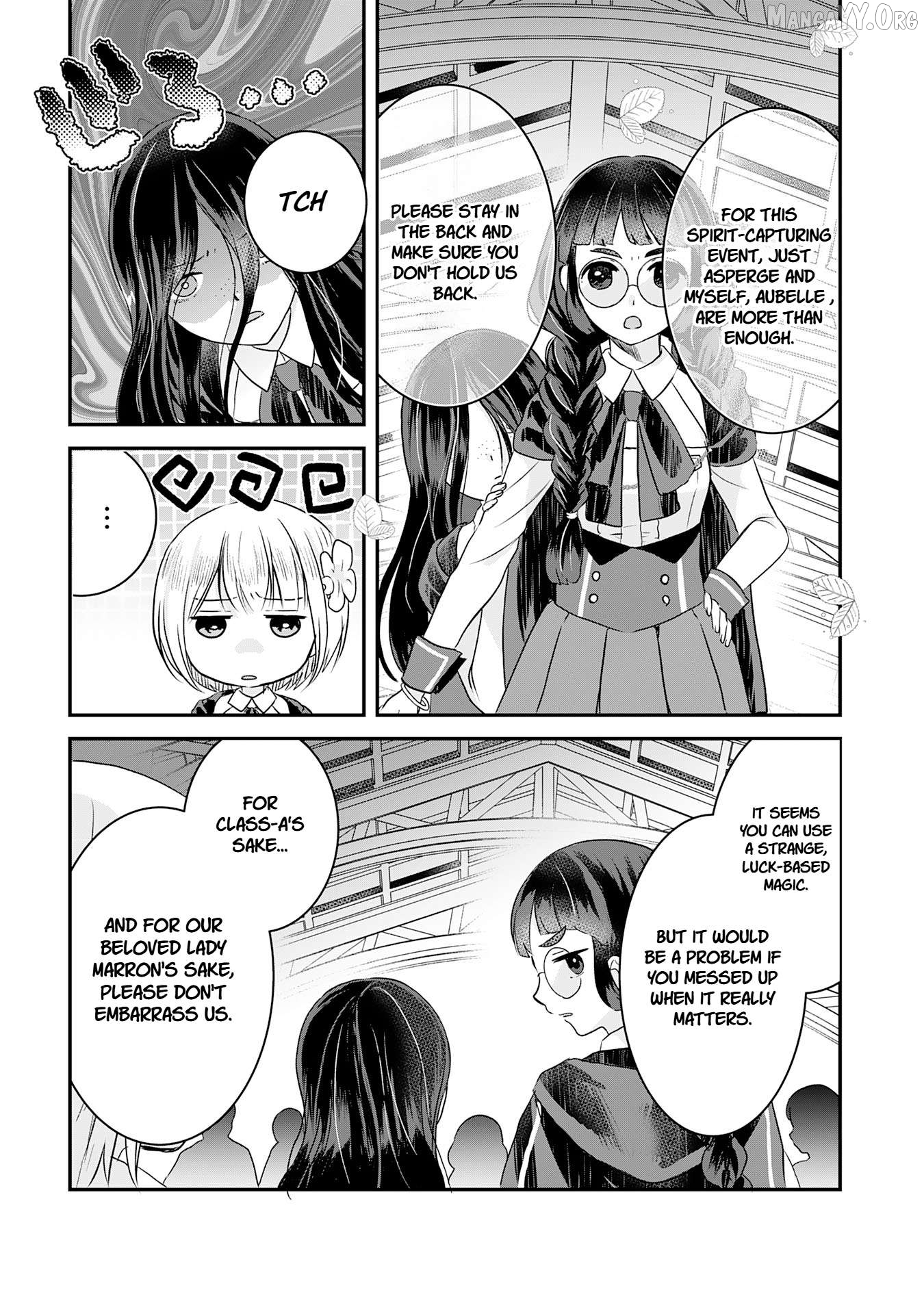 Koun-chi 999 no Watashi, Sokushi Mahou ga Zettai ni Seikou suru no de Sekai Saikyou desu ~ Mahou-chi 1 de Tsuihousaremashita ga, Kakuritsu Cheat de Moriagaru ~ Chapter 15 - page 7