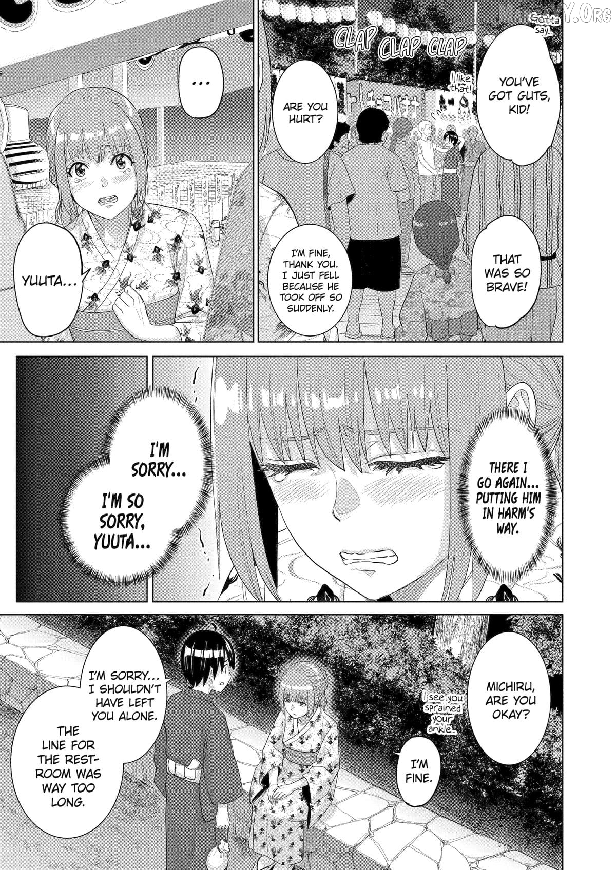 Koukousei WEB Sakka no Mote Seikatsu "Anta ga Kami Sakka na Wakenai desho" to Boku wo Futta Osananajimi ga Koukaishiteru kedo Mou Osoi Chapter 46 - page 15