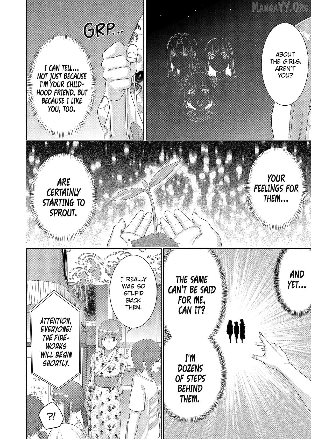 Koukousei WEB Sakka no Mote Seikatsu "Anta ga Kami Sakka na Wakenai desho" to Boku wo Futta Osananajimi ga Koukaishiteru kedo Mou Osoi Chapter 46 - page 8