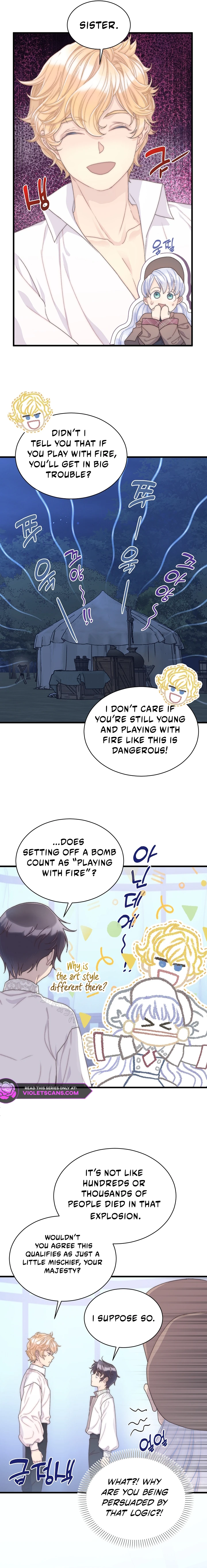 The Youngest Child of the Family Is Preventing the World From Ending Chapter 62 - page 9