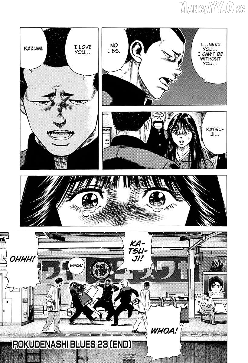 Rokudenashi Blues Chapter 387 - page 21