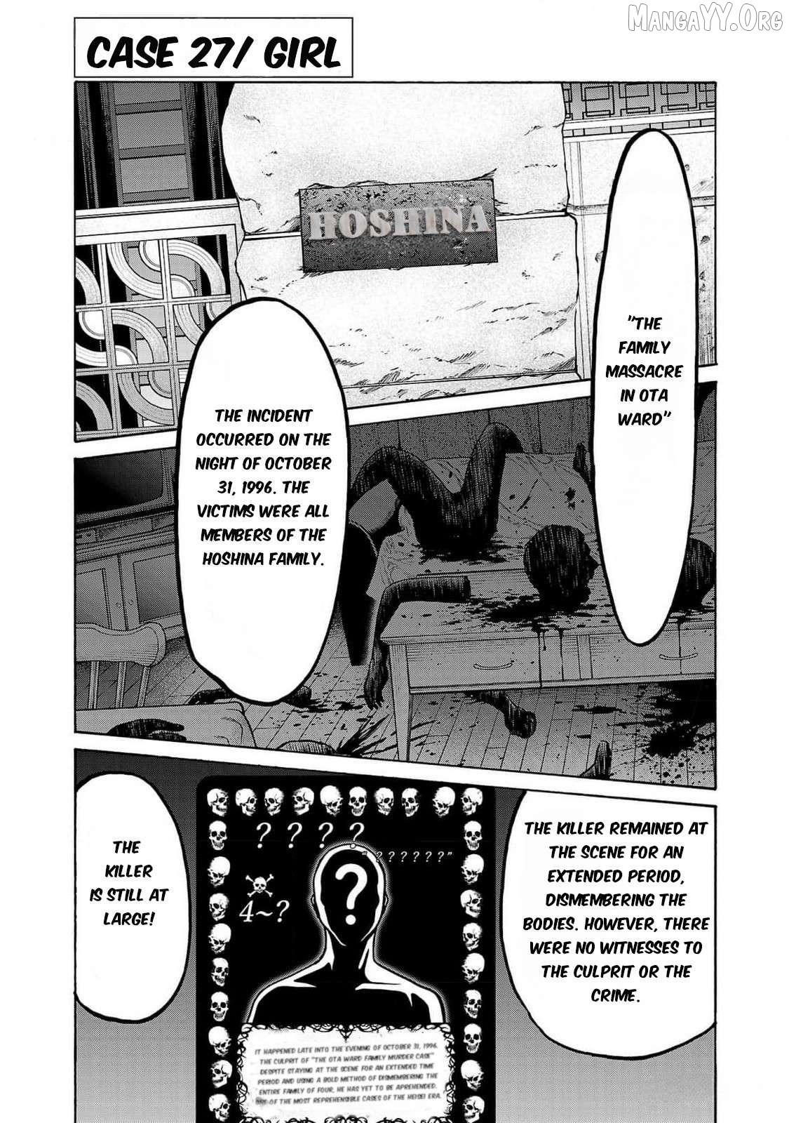 Psycho x Past: Ryouki Satsujin Sennyuu Sousa Chapter 27 - page 1