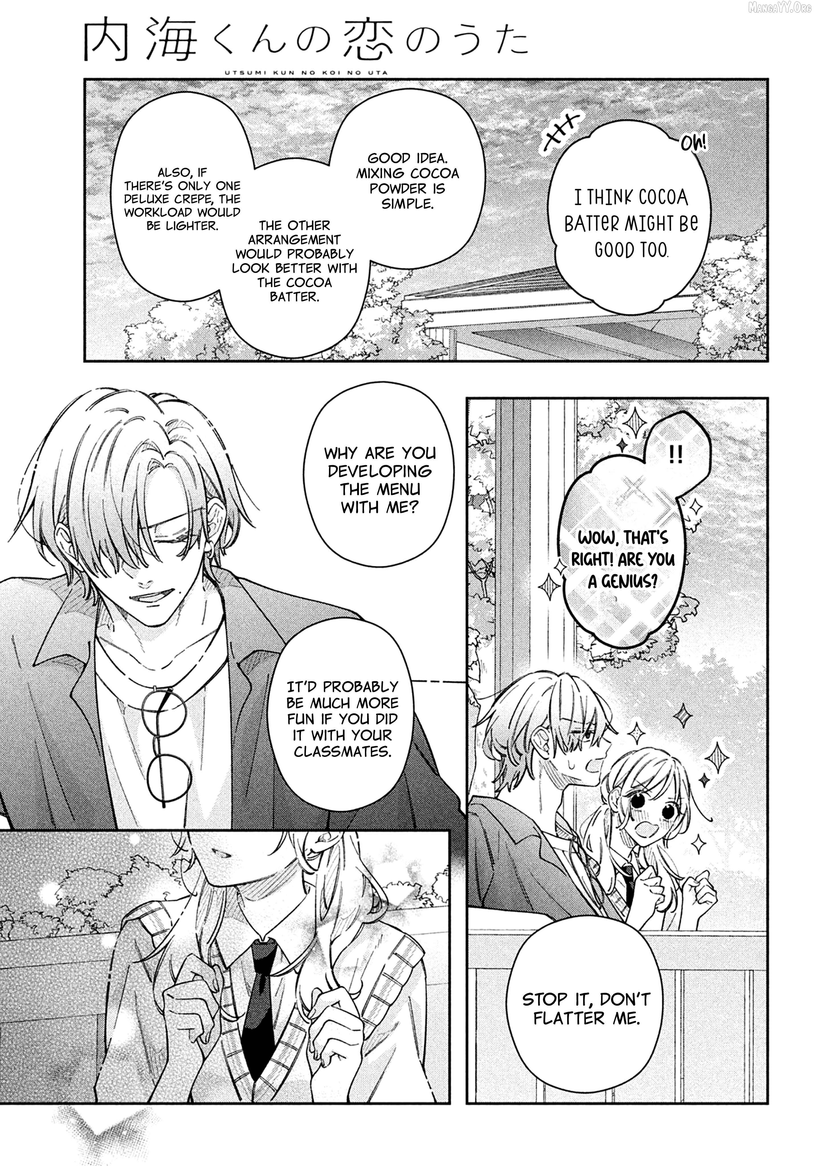 Utsumi-kun no Koi no Uta Chapter 18 - page 21
