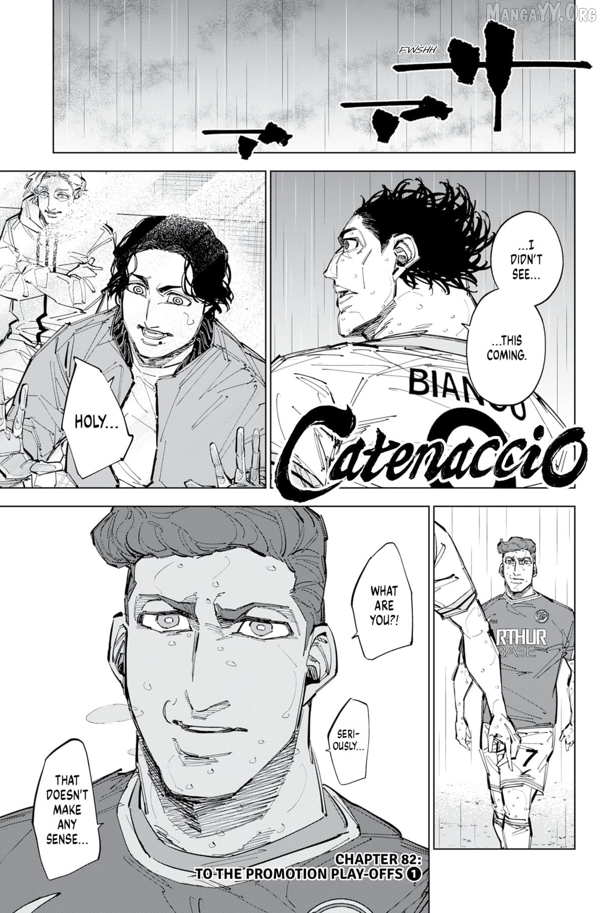 Catenaccio - Manga Chapter 82 - page 1