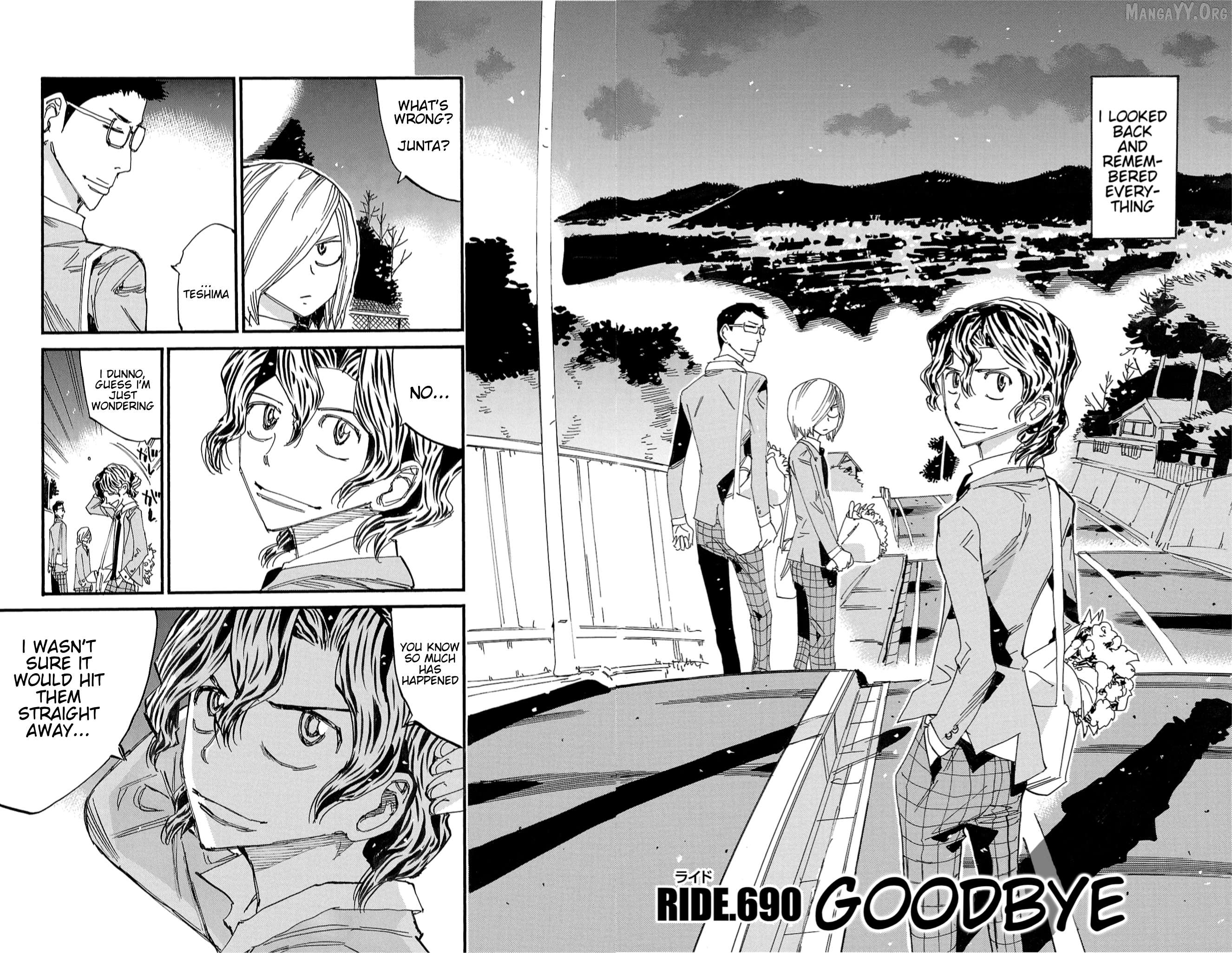 Yowamushi Pedal Chapter 690 - page 4