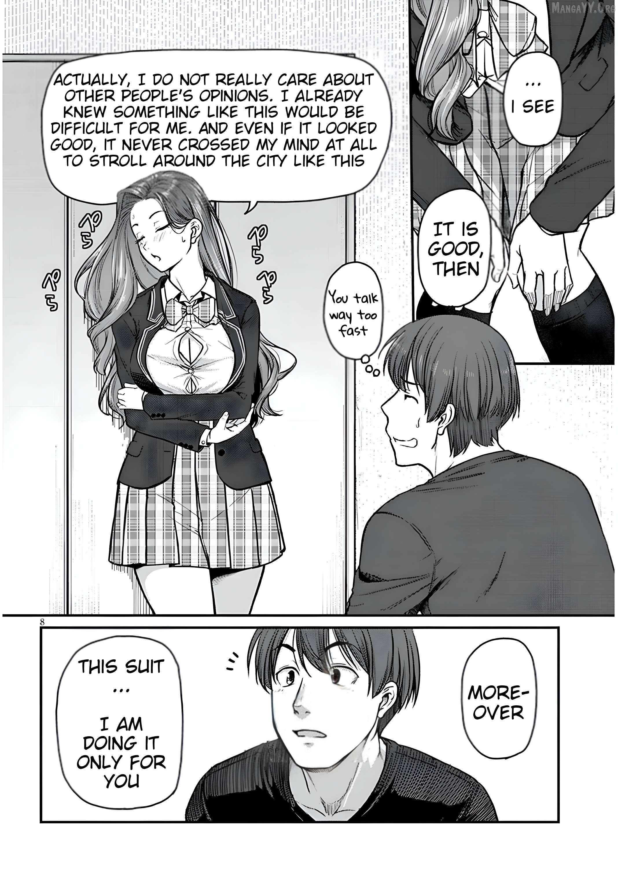 On My Way Home from Work, My Beautiful Single Boss Asked Me to Do Something for Her Chapter 12 - page 8