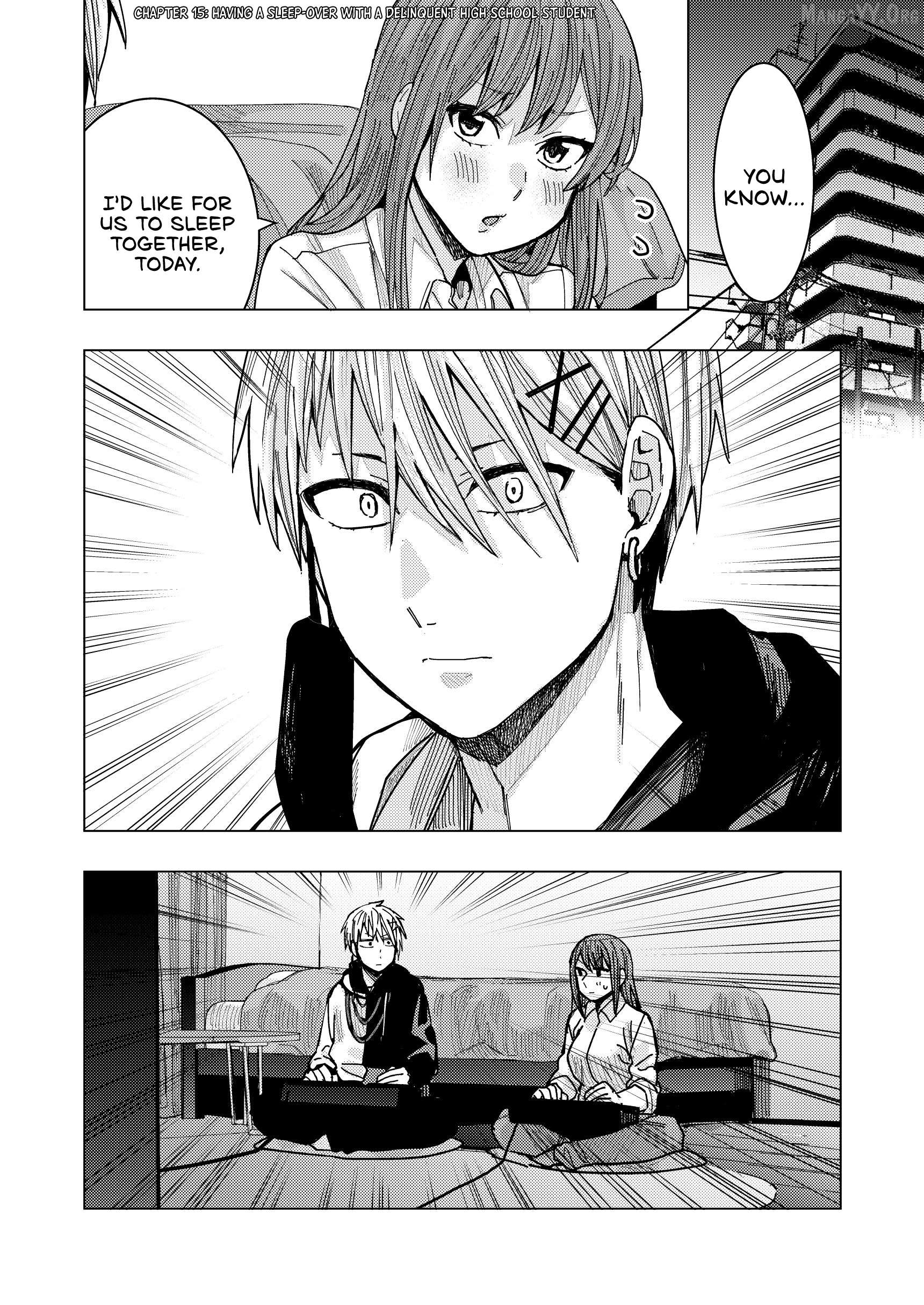 A Story About An Office Lady Getting Attached To A Delinquent High School Boy She Met At An Arcade Chapter 15 - page 1