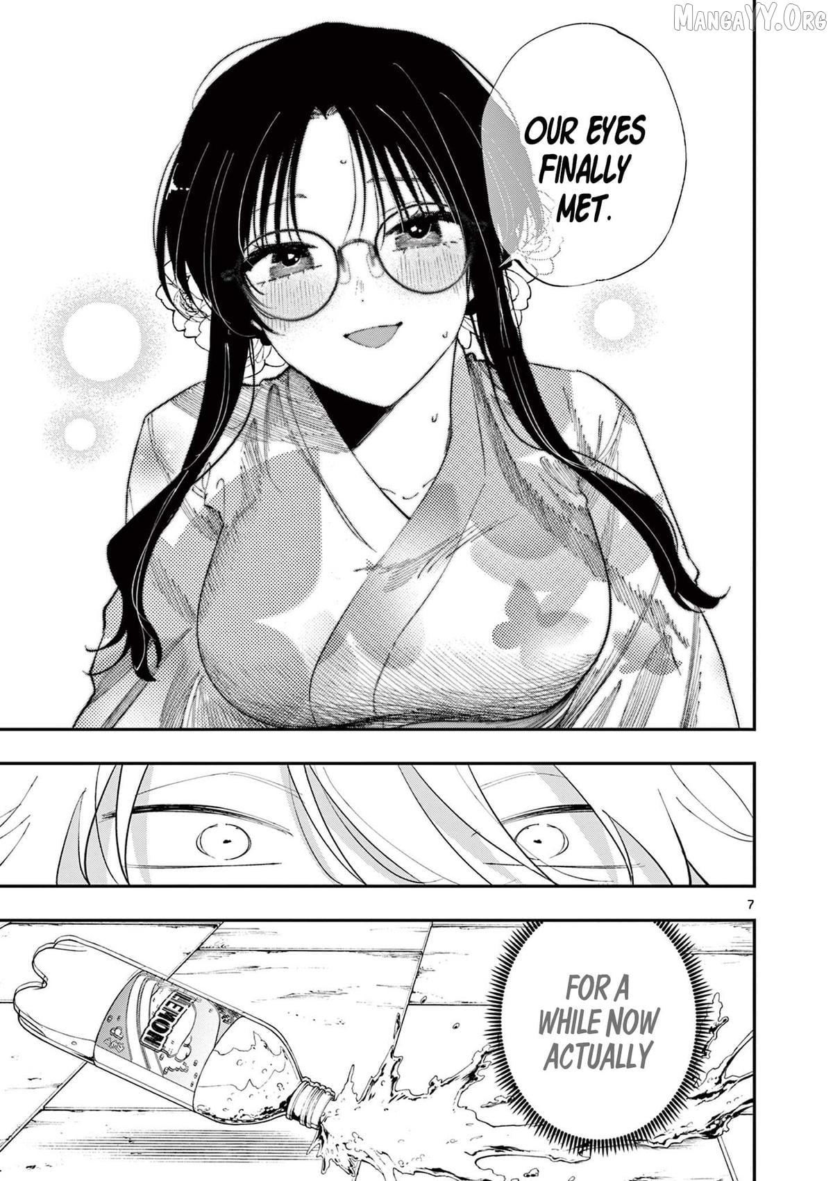 The Person Sitting Next to Me Looking at Me with Perverted Eyes Chapter 85 - page 7