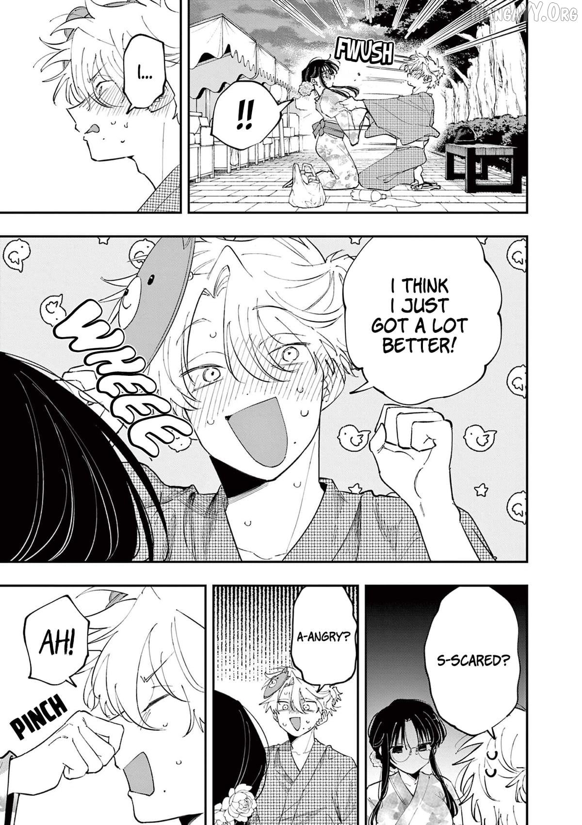 The Person Sitting Next to Me Looking at Me with Perverted Eyes Chapter 86 - page 3