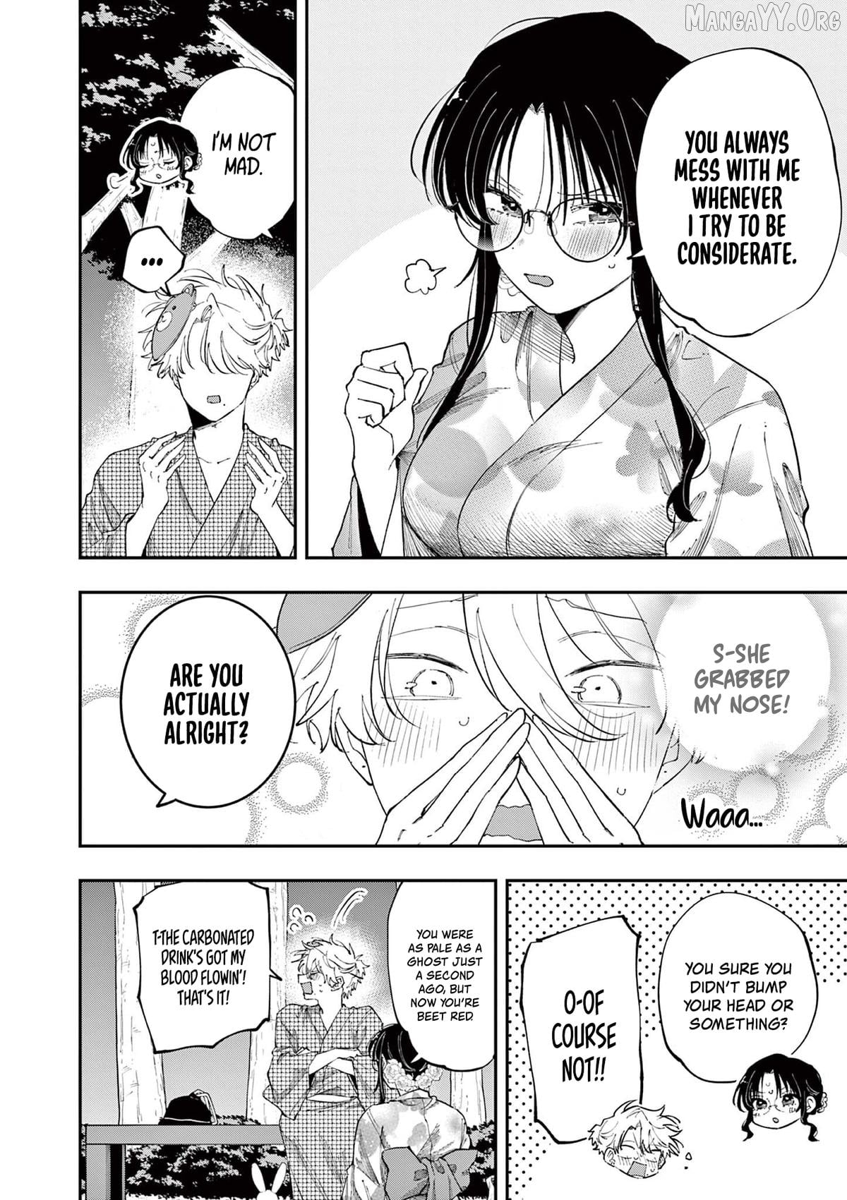 The Person Sitting Next to Me Looking at Me with Perverted Eyes Chapter 86 - page 4