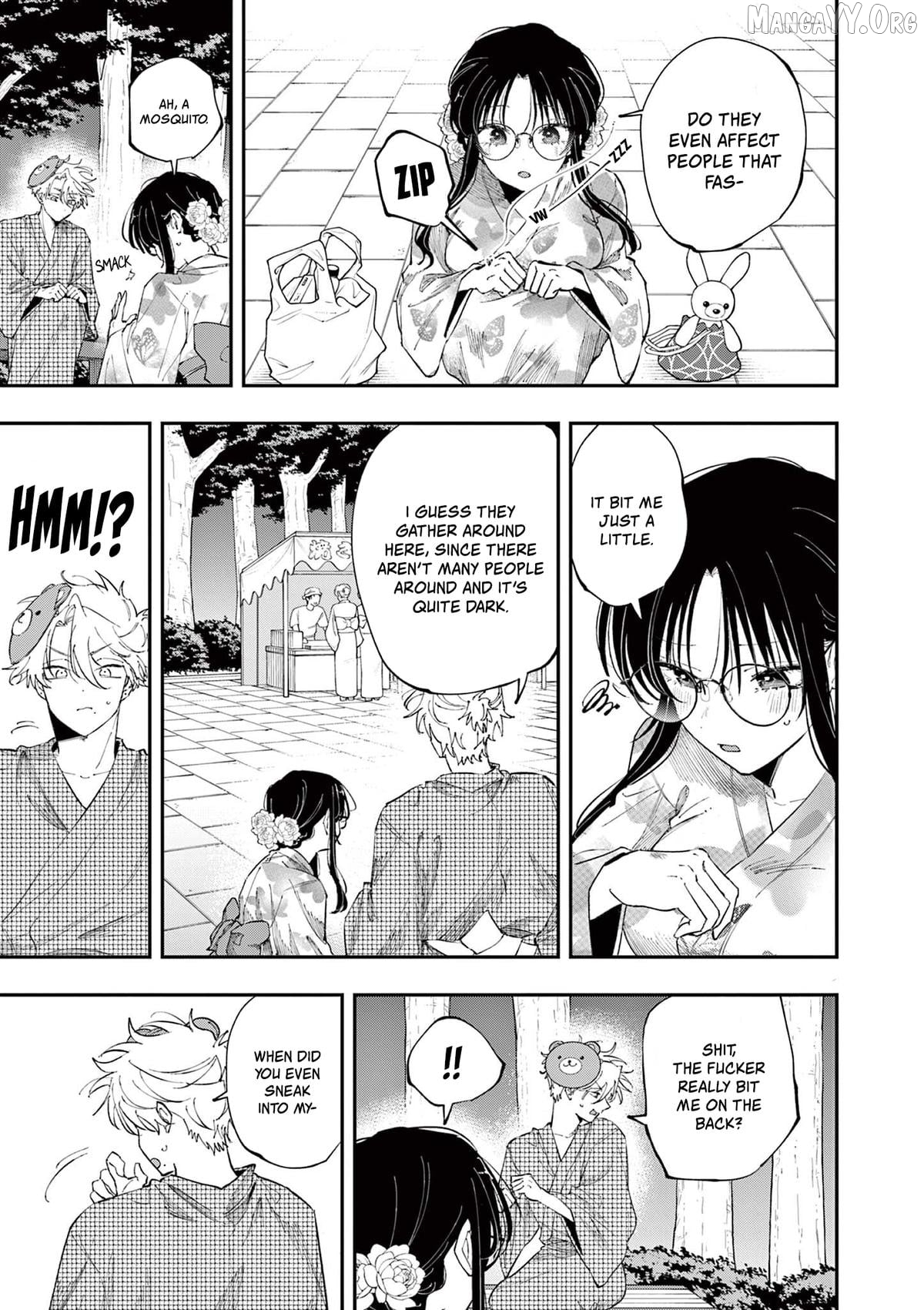 The Person Sitting Next to Me Looking at Me with Perverted Eyes Chapter 86 - page 5