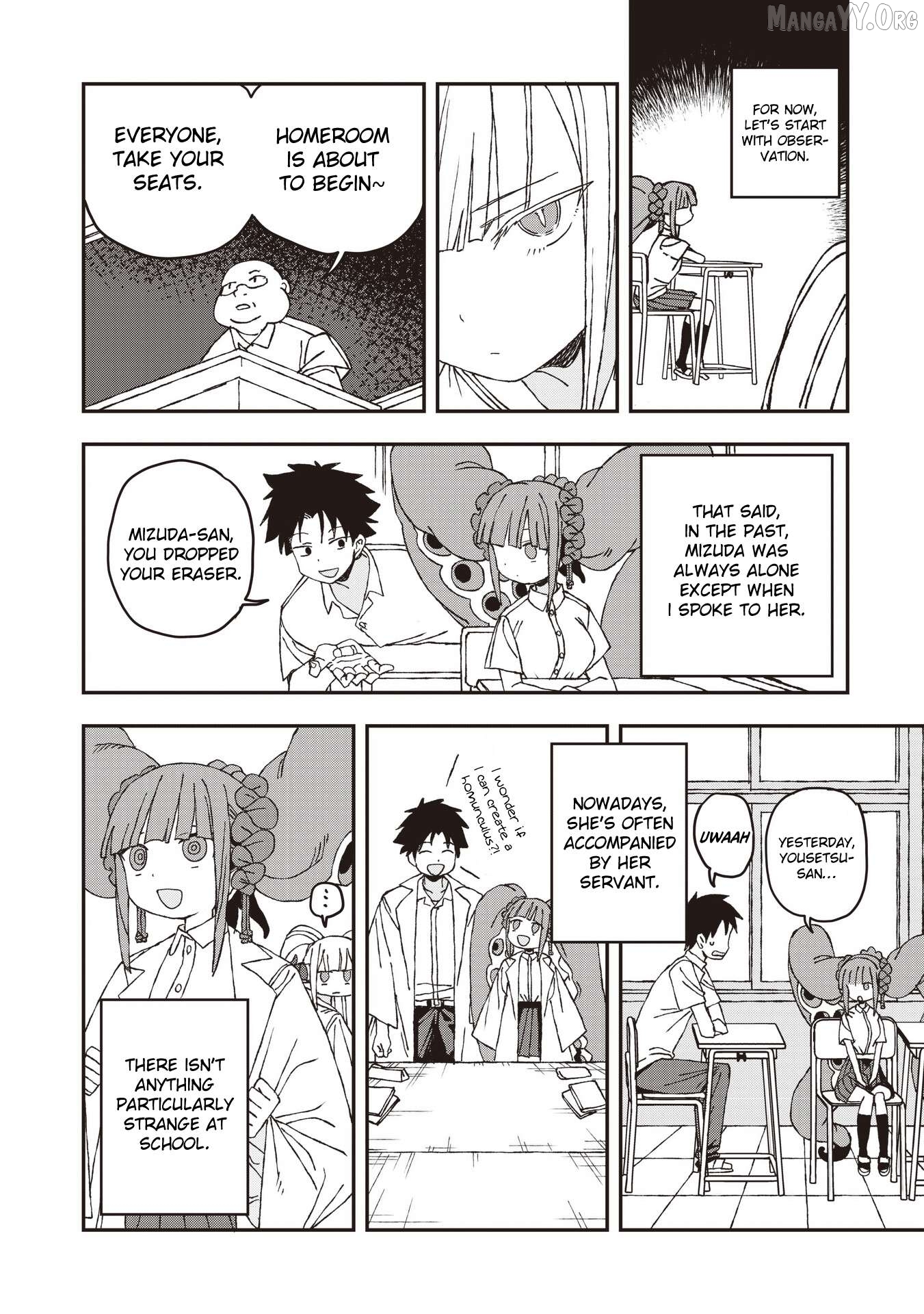 Mizudako-Chan Kara Wa Nigerarenai! Chapter 31 - page 10