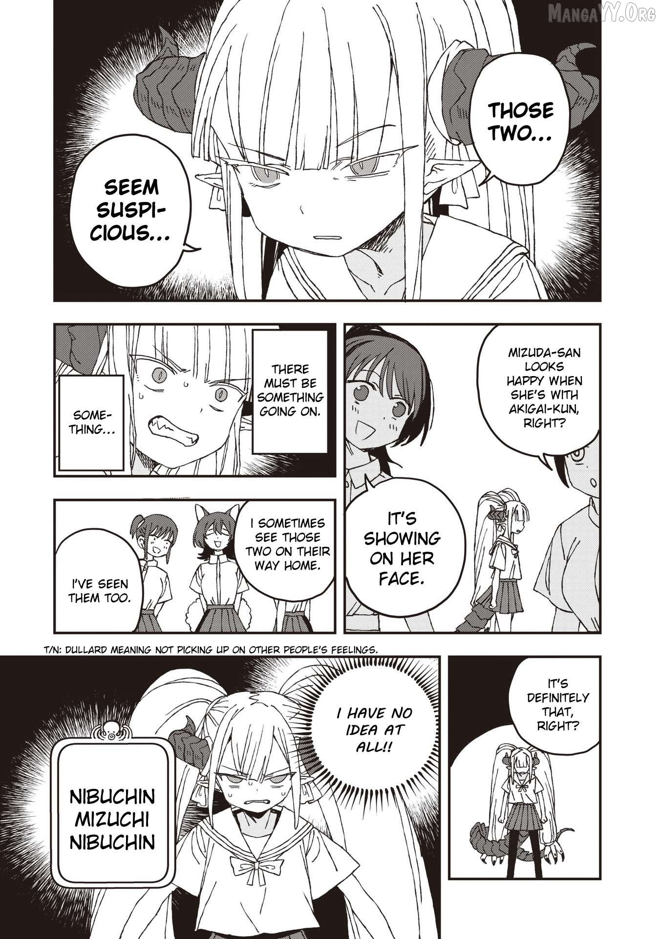 Mizudako-Chan Kara Wa Nigerarenai! Chapter 31 - page 11