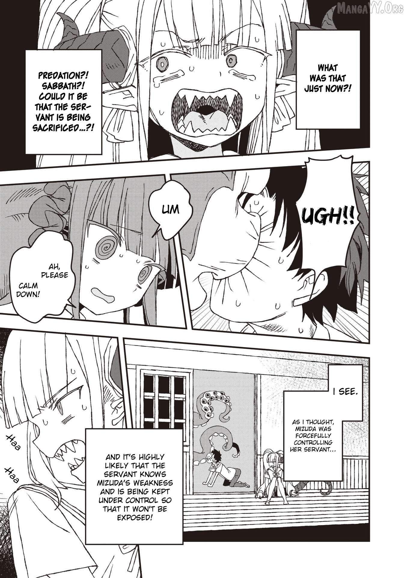 Mizudako-Chan Kara Wa Nigerarenai! Chapter 31 - page 17