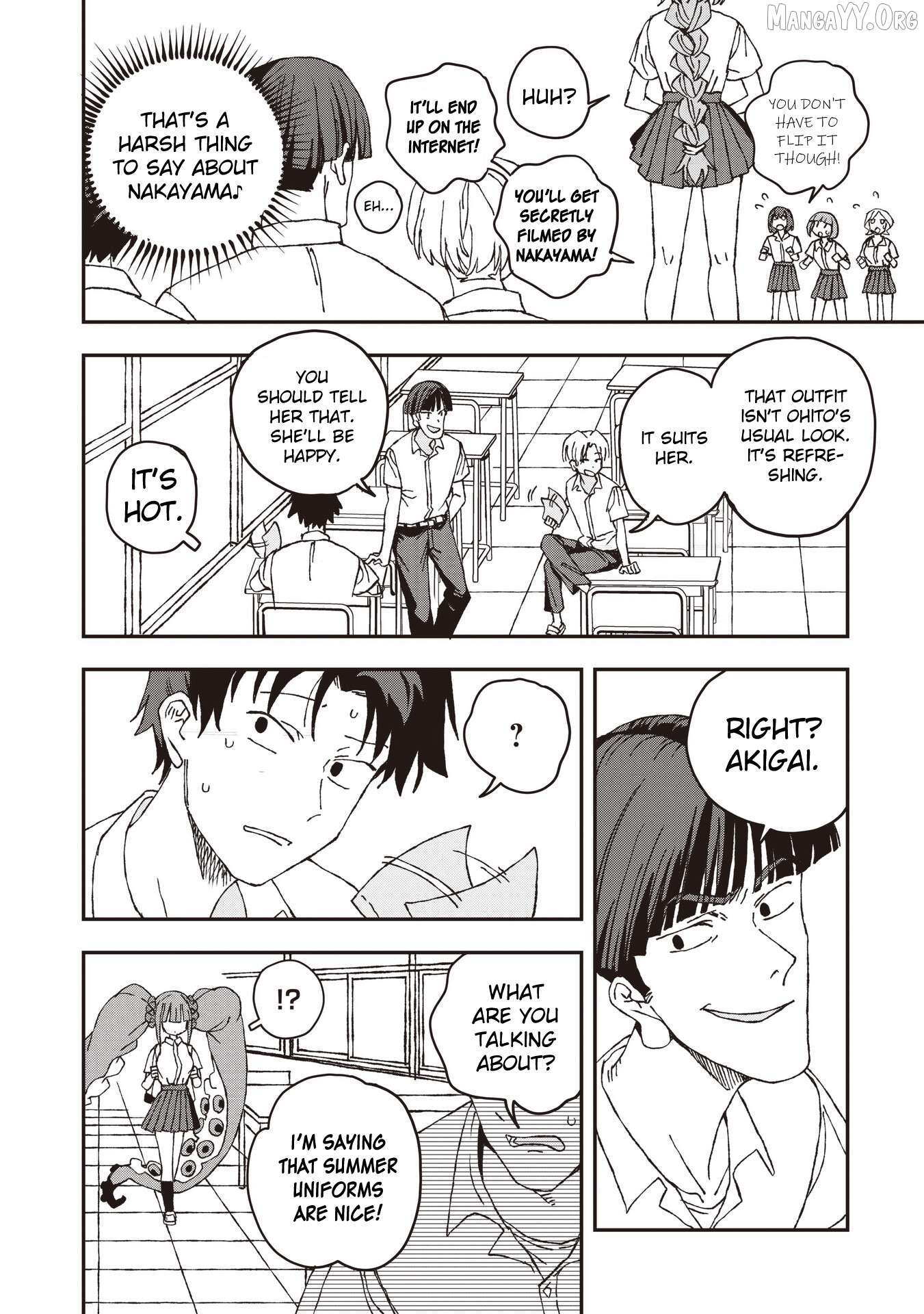 Mizudako-Chan Kara Wa Nigerarenai! Chapter 31 - page 2