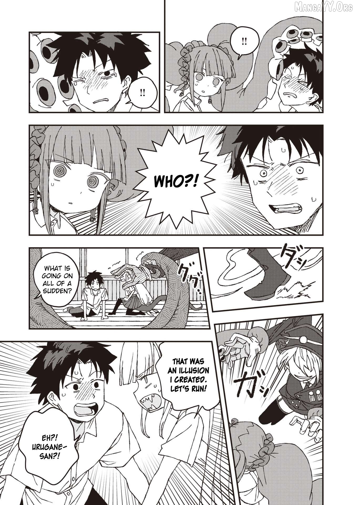 Mizudako-Chan Kara Wa Nigerarenai! Chapter 31 - page 21