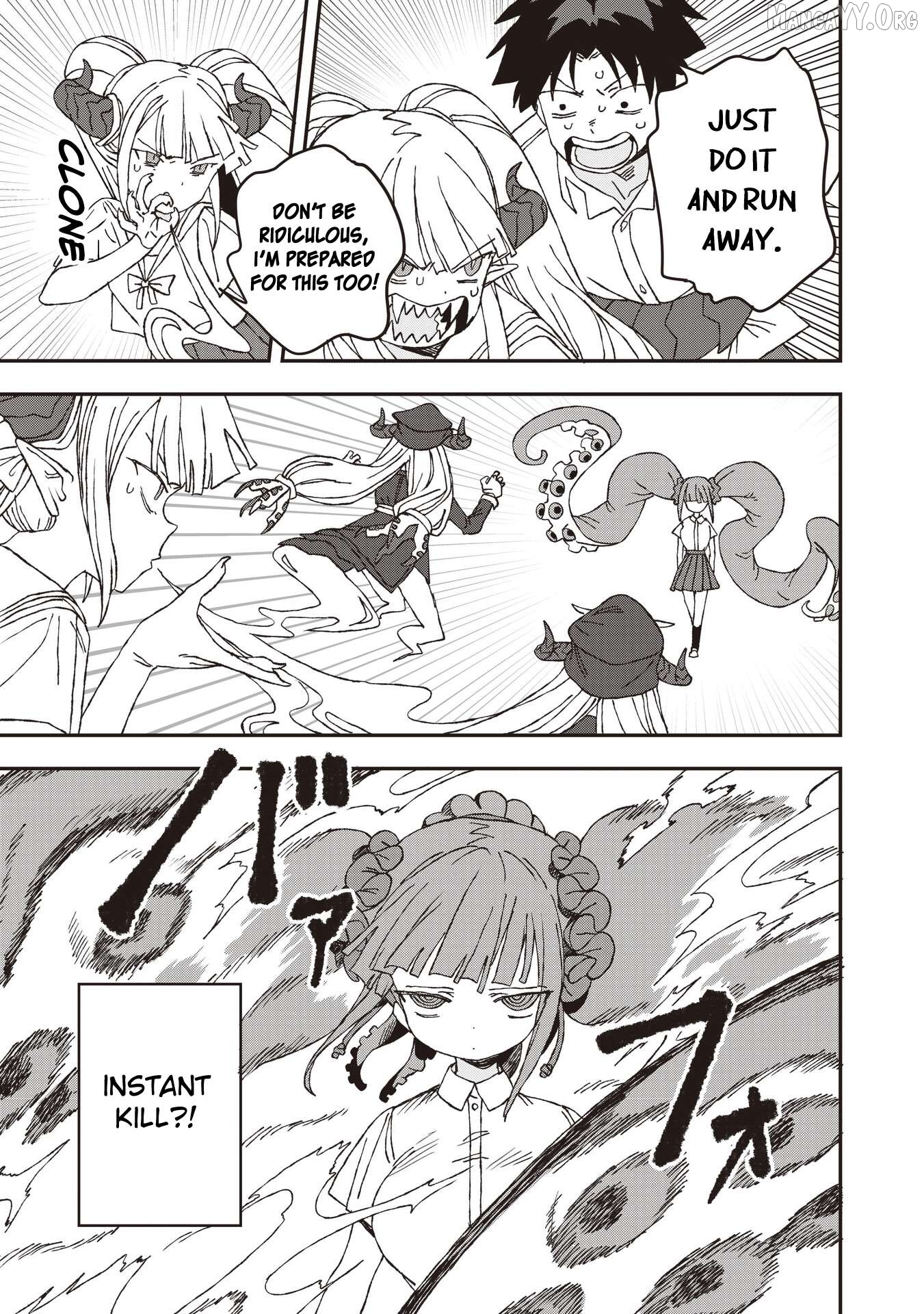 Mizudako-Chan Kara Wa Nigerarenai! Chapter 31 - page 25