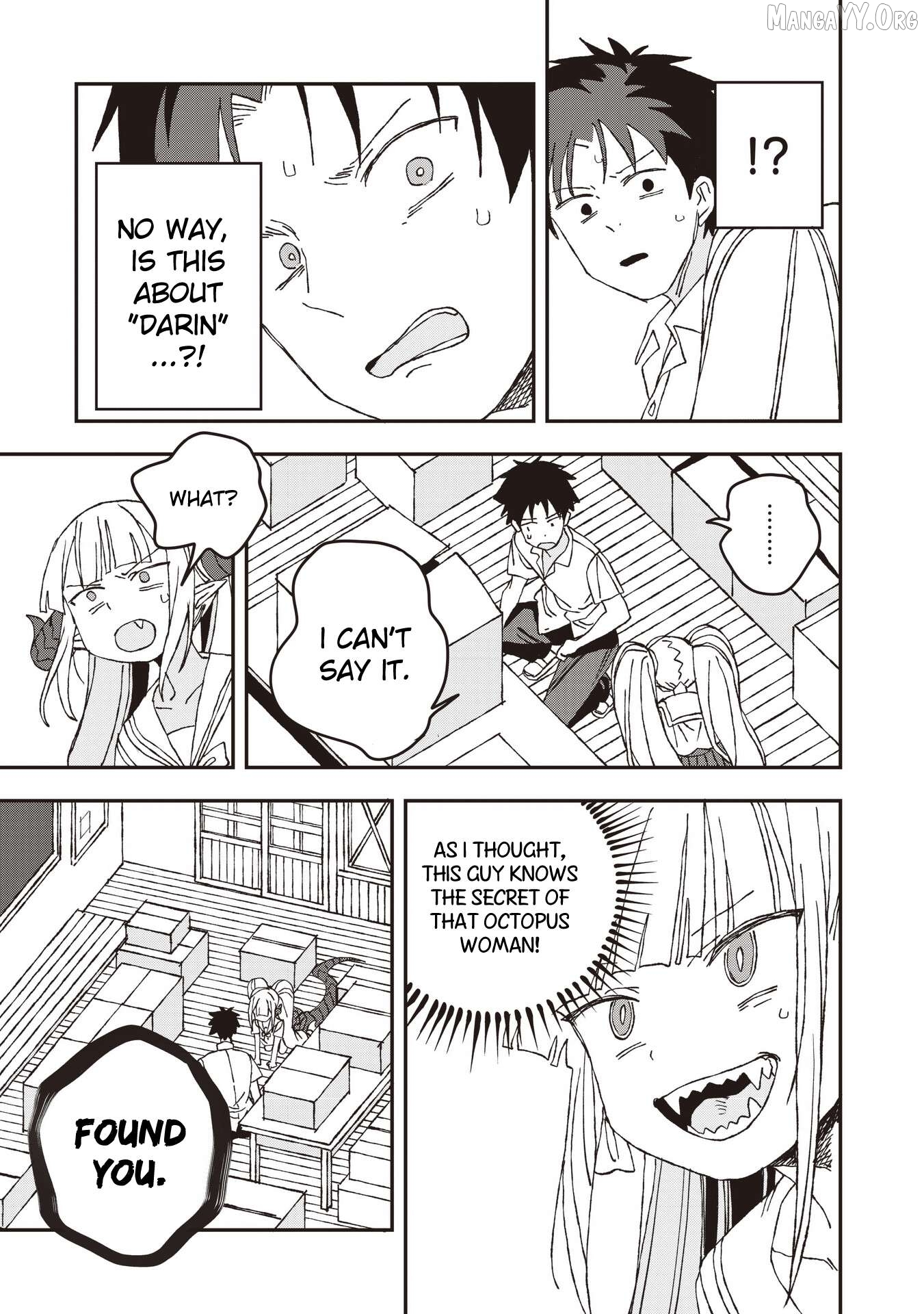 Mizudako-Chan Kara Wa Nigerarenai! Chapter 31 - page 27
