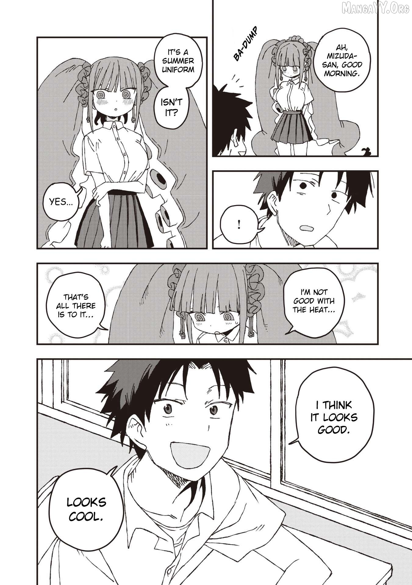 Mizudako-Chan Kara Wa Nigerarenai! Chapter 31 - page 4