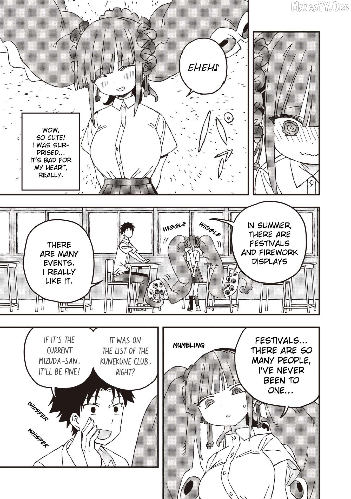 Mizudako-Chan Kara Wa Nigerarenai! Chapter 31 - page 5