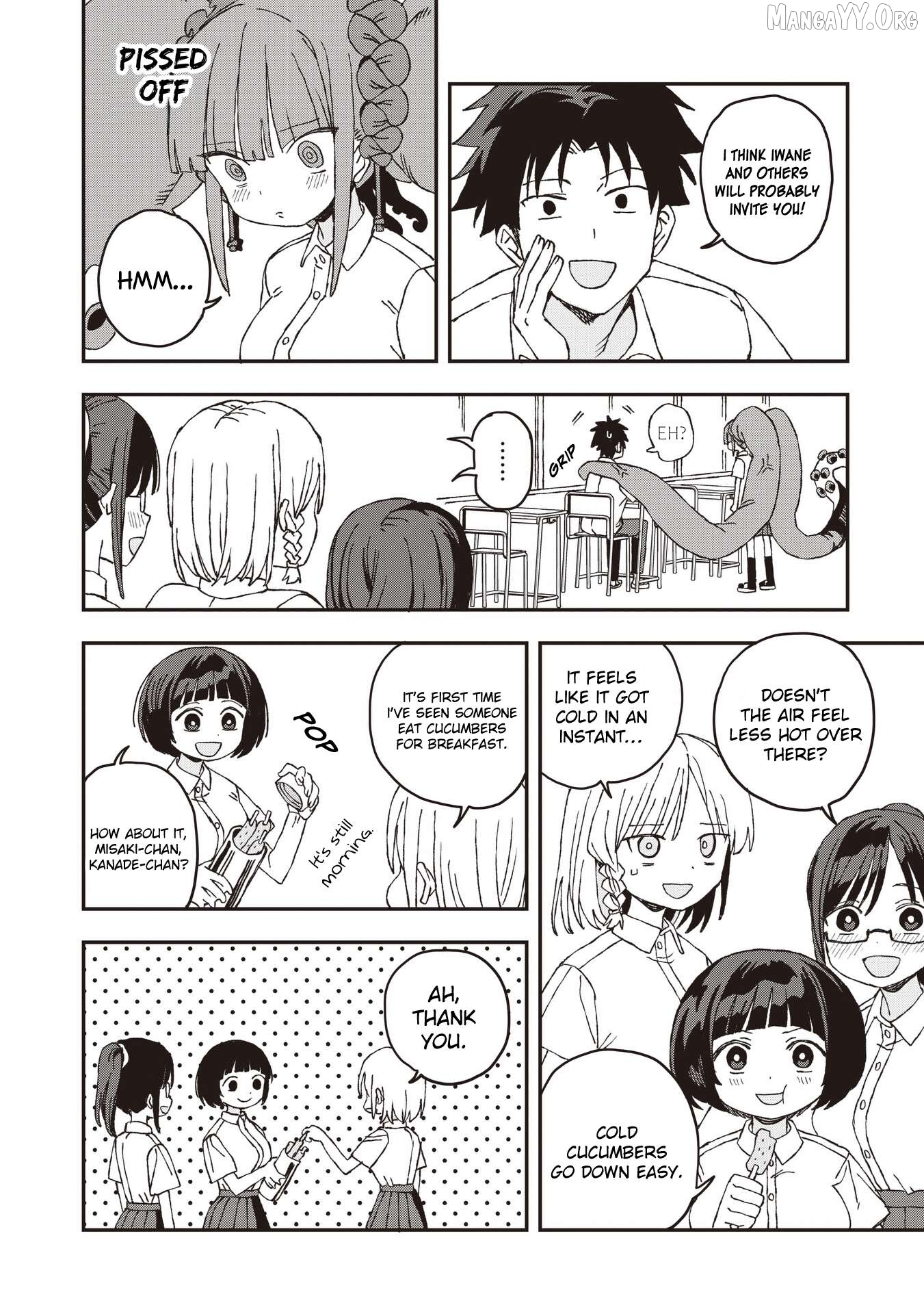 Mizudako-Chan Kara Wa Nigerarenai! Chapter 31 - page 6