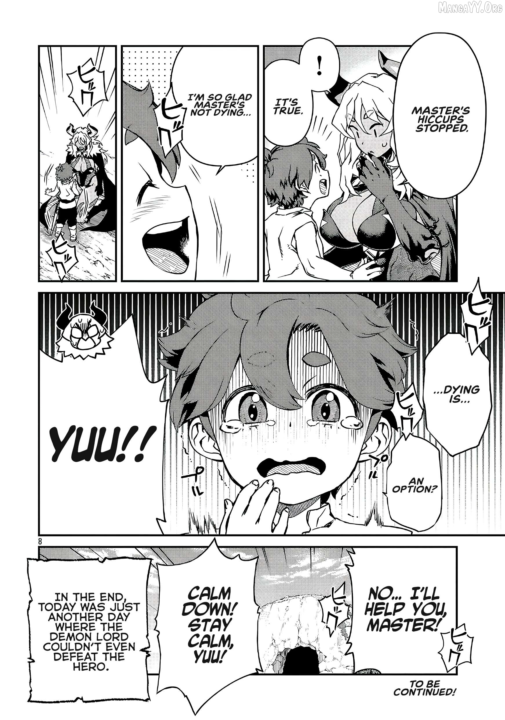 Onnamaou-Sama Wa Yuusha-Kun O Taosenai. Chapter 22 - page 8