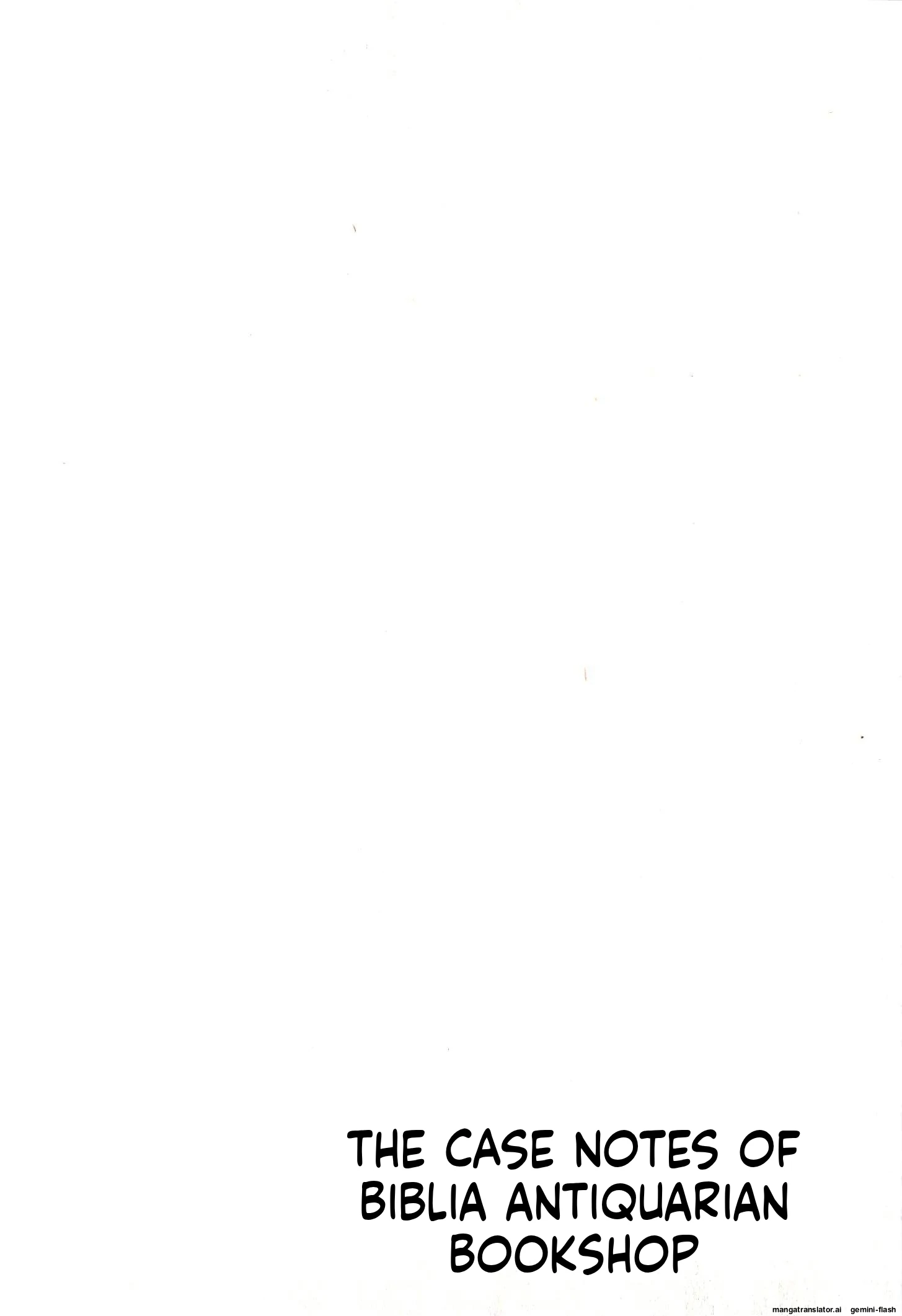 Biblia Koshodou No Jiken Techou Chapter 6 - page 46