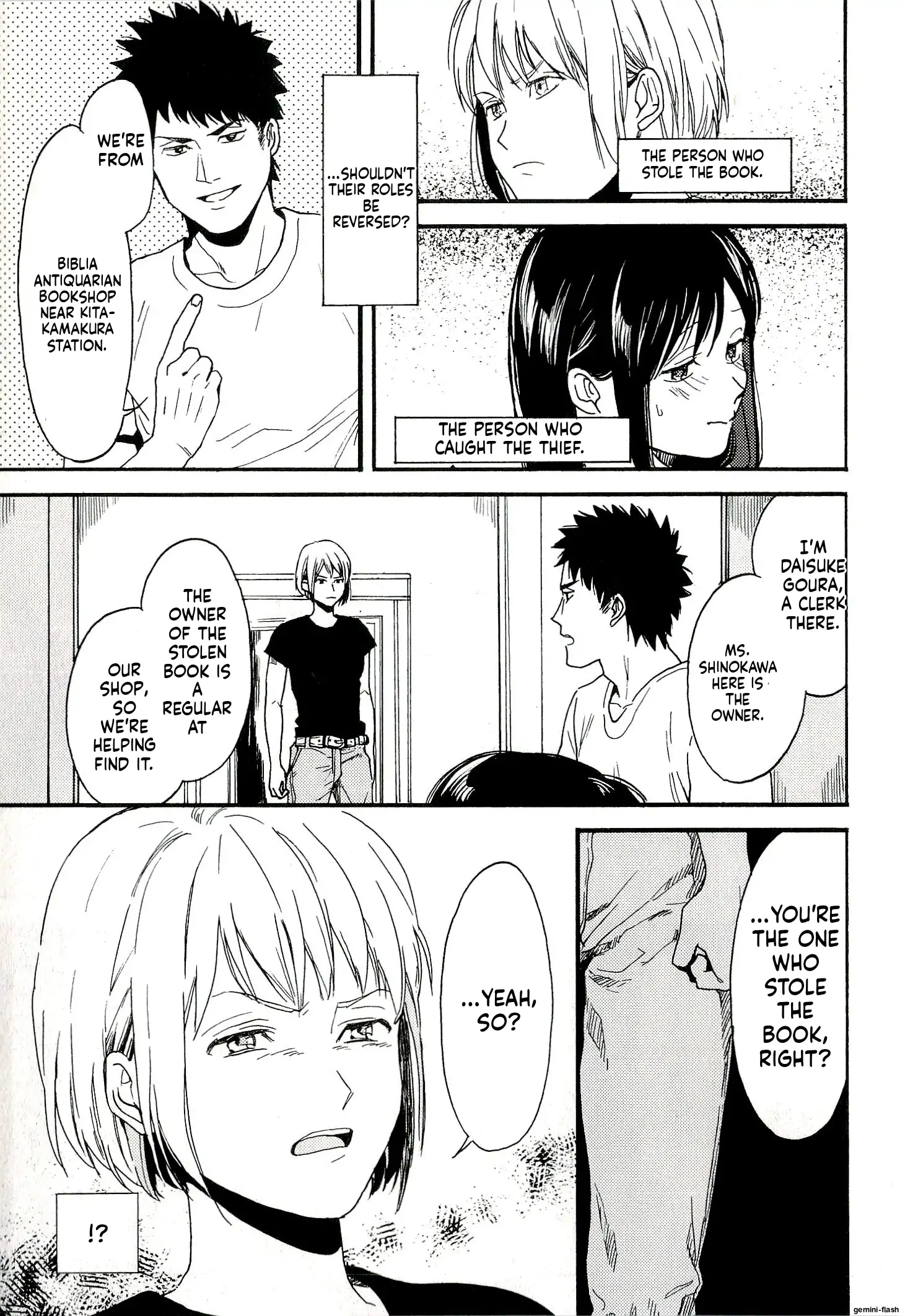 Biblia Koshodou No Jiken Techou Chapter 6 - page 9