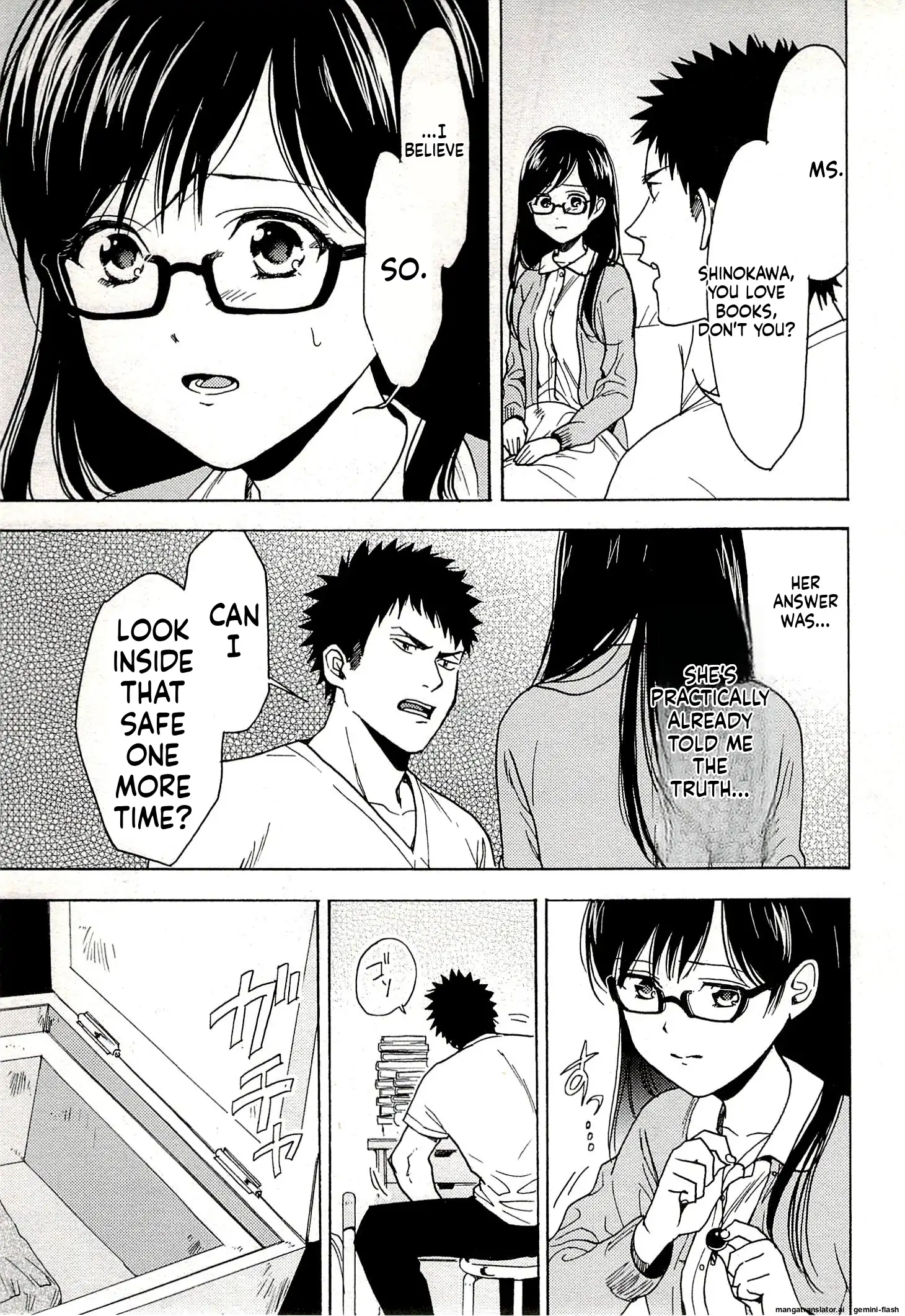 Biblia Koshodou No Jiken Techou Chapter 14 - page 7