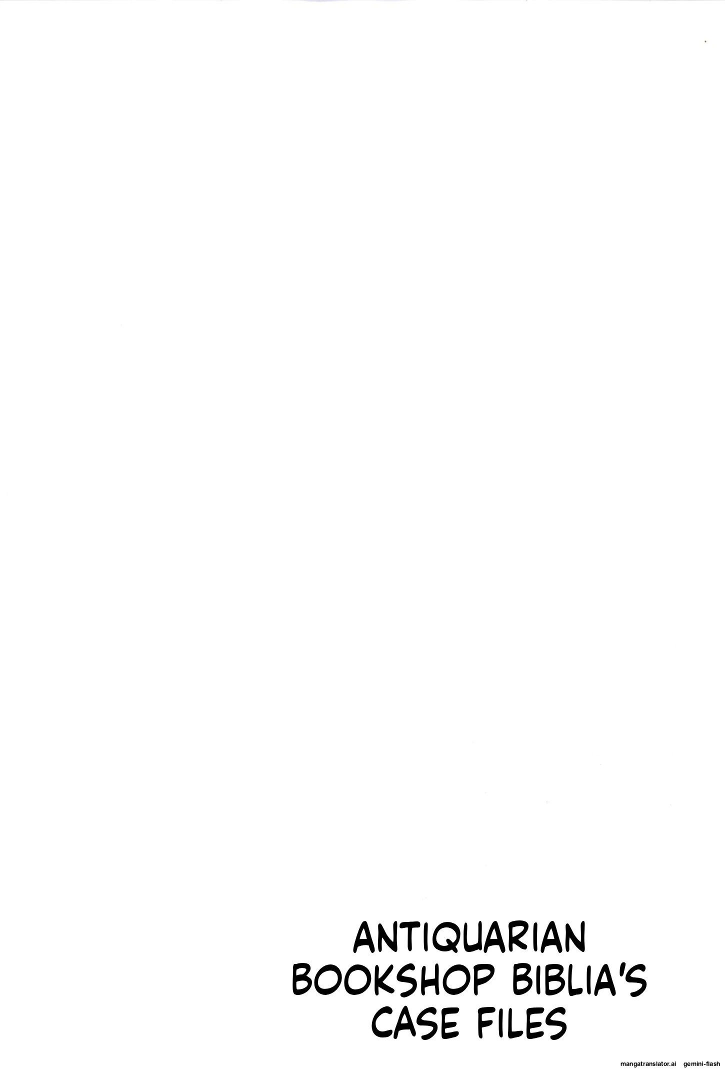 Biblia Koshodou No Jiken Techou Chapter 21 - page 42