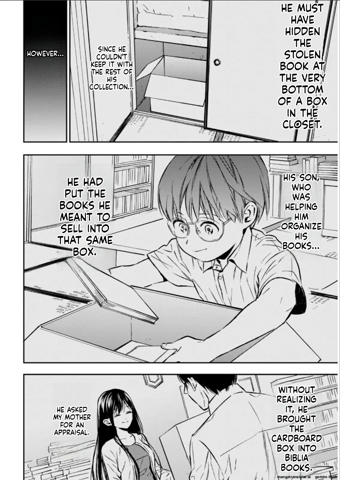 Biblia Koshodou No Jiken Techou Chapter 25 - page 4