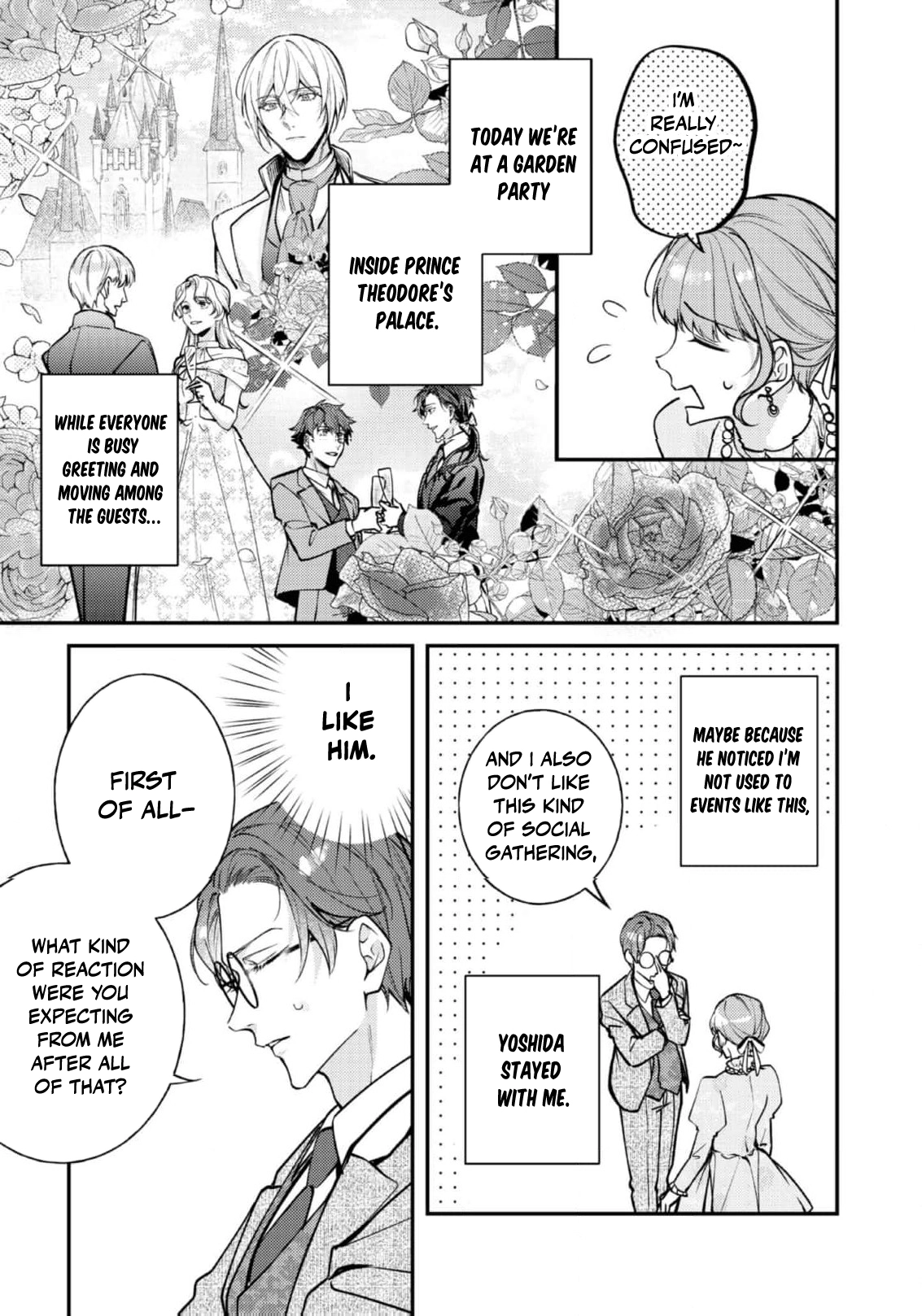 I Was Reincarnated as the Heroine on the Verge of a Bad Ending, and I'm Determined to Fall in Love! Chapter 33 - page 12