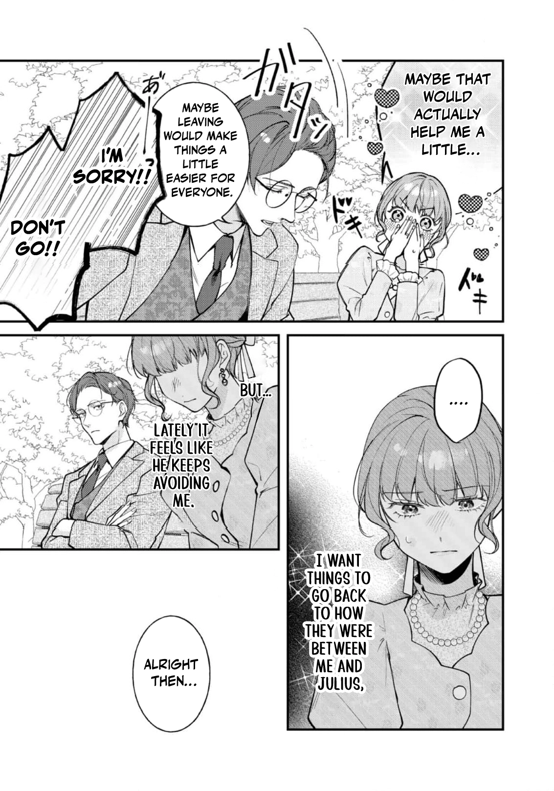 I Was Reincarnated as the Heroine on the Verge of a Bad Ending, and I'm Determined to Fall in Love! Chapter 33 - page 14