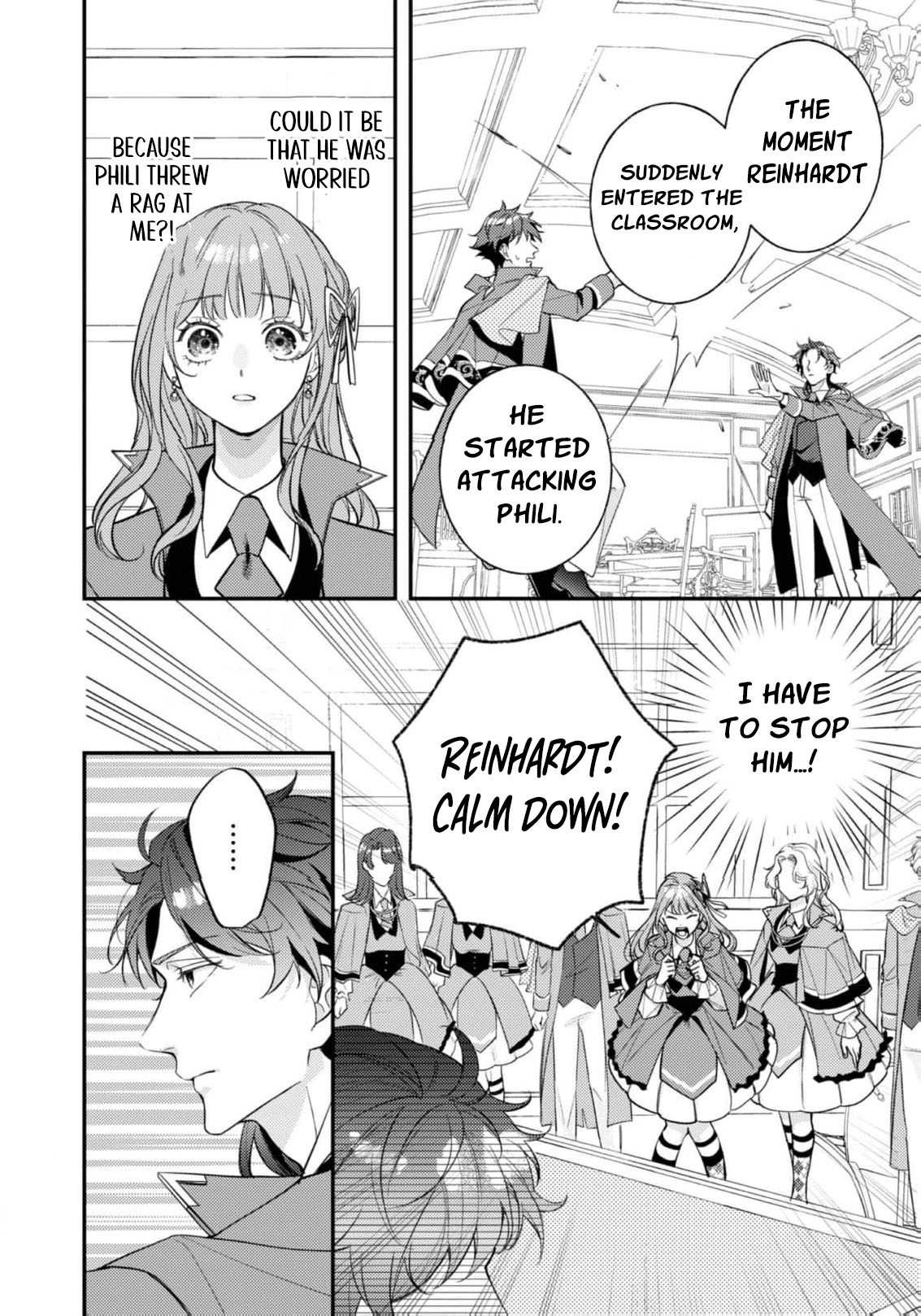 I Was Reincarnated as the Heroine on the Verge of a Bad Ending, and I'm Determined to Fall in Love! Chapter 36 - page 12