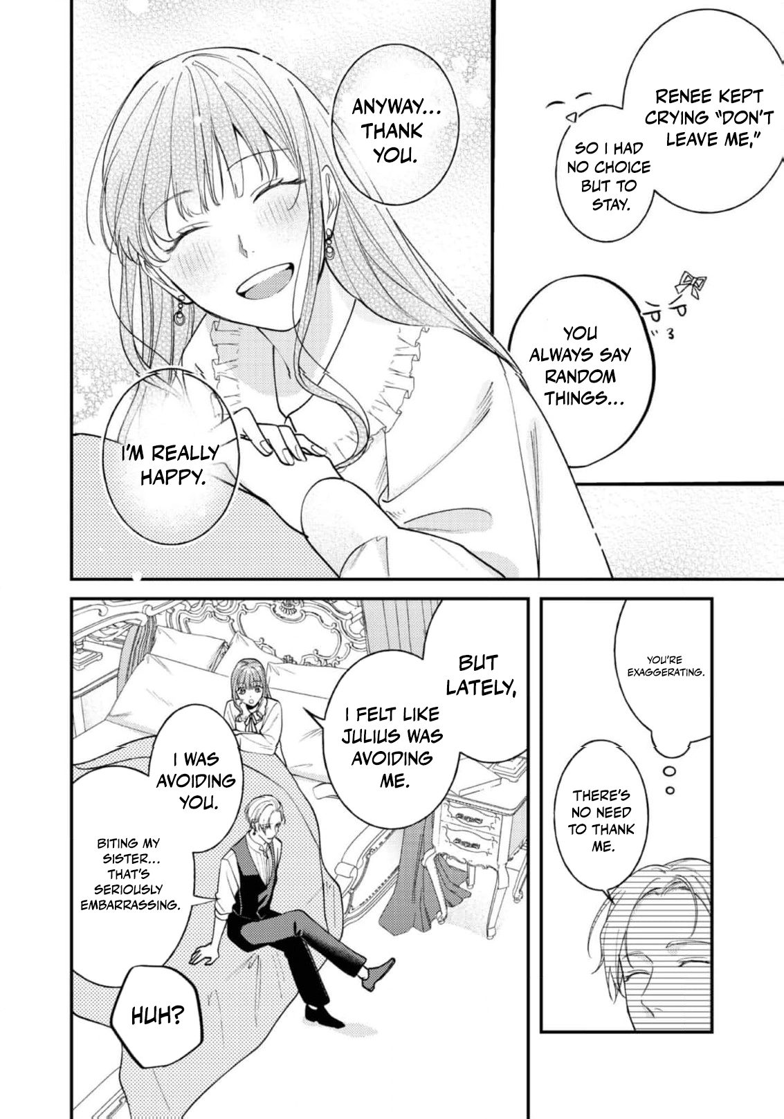 I Was Reincarnated as the Heroine on the Verge of a Bad Ending, and I'm Determined to Fall in Love! Chapter 34 - page 28