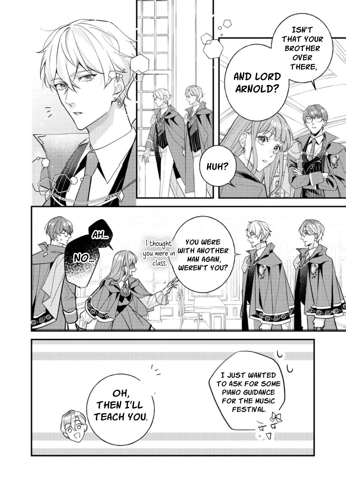 I Was Reincarnated as the Heroine on the Verge of a Bad Ending, and I'm Determined to Fall in Love! Chapter 37 - page 10