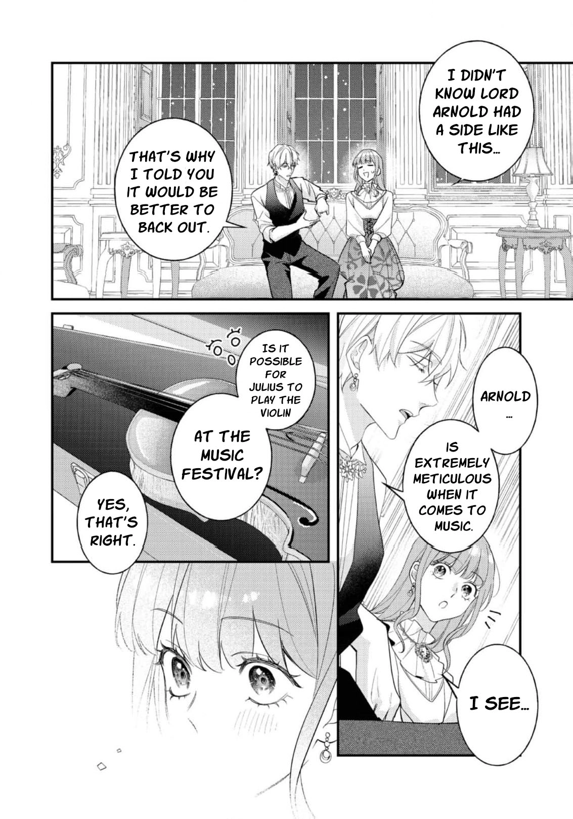 I Was Reincarnated as the Heroine on the Verge of a Bad Ending, and I'm Determined to Fall in Love! Chapter 37 - page 22