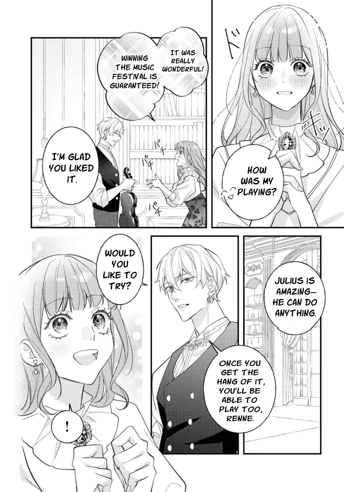 I Was Reincarnated as the Heroine on the Verge of a Bad Ending, and I'm Determined to Fall in Love! Chapter 37 - page 26