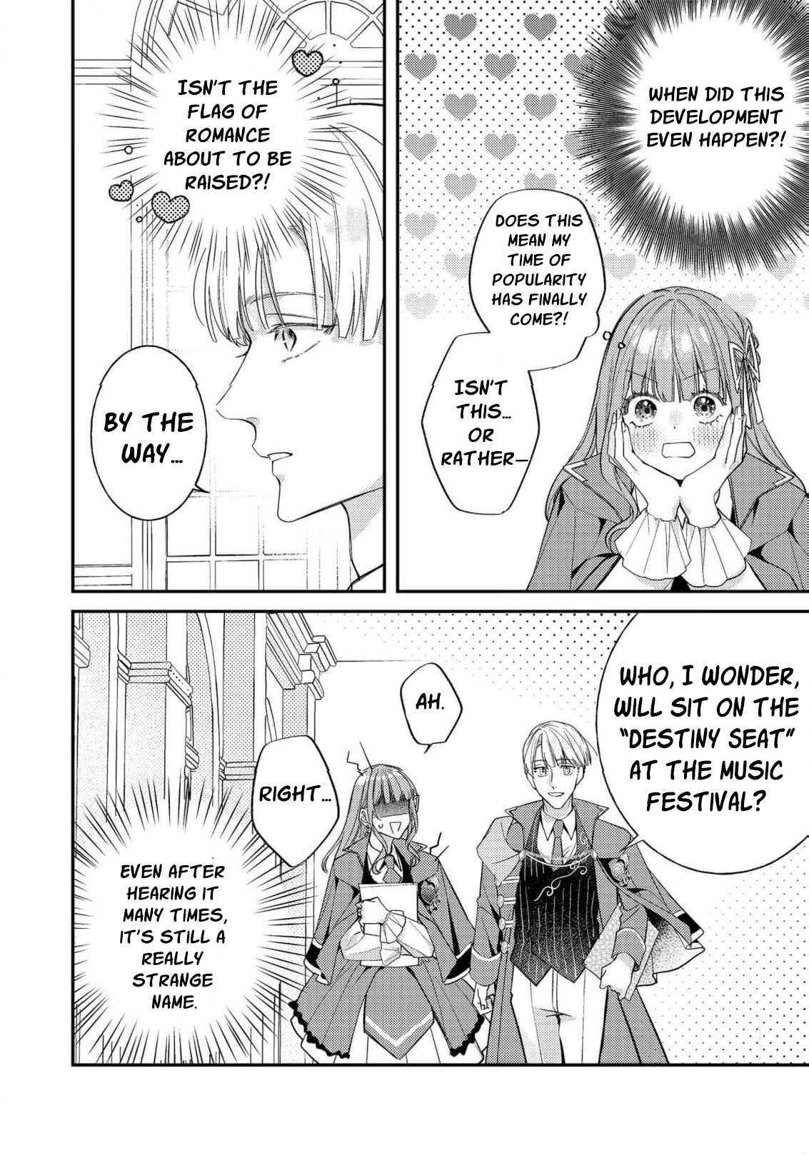 I Was Reincarnated as the Heroine on the Verge of a Bad Ending, and I'm Determined to Fall in Love! Chapter 38 - page 10