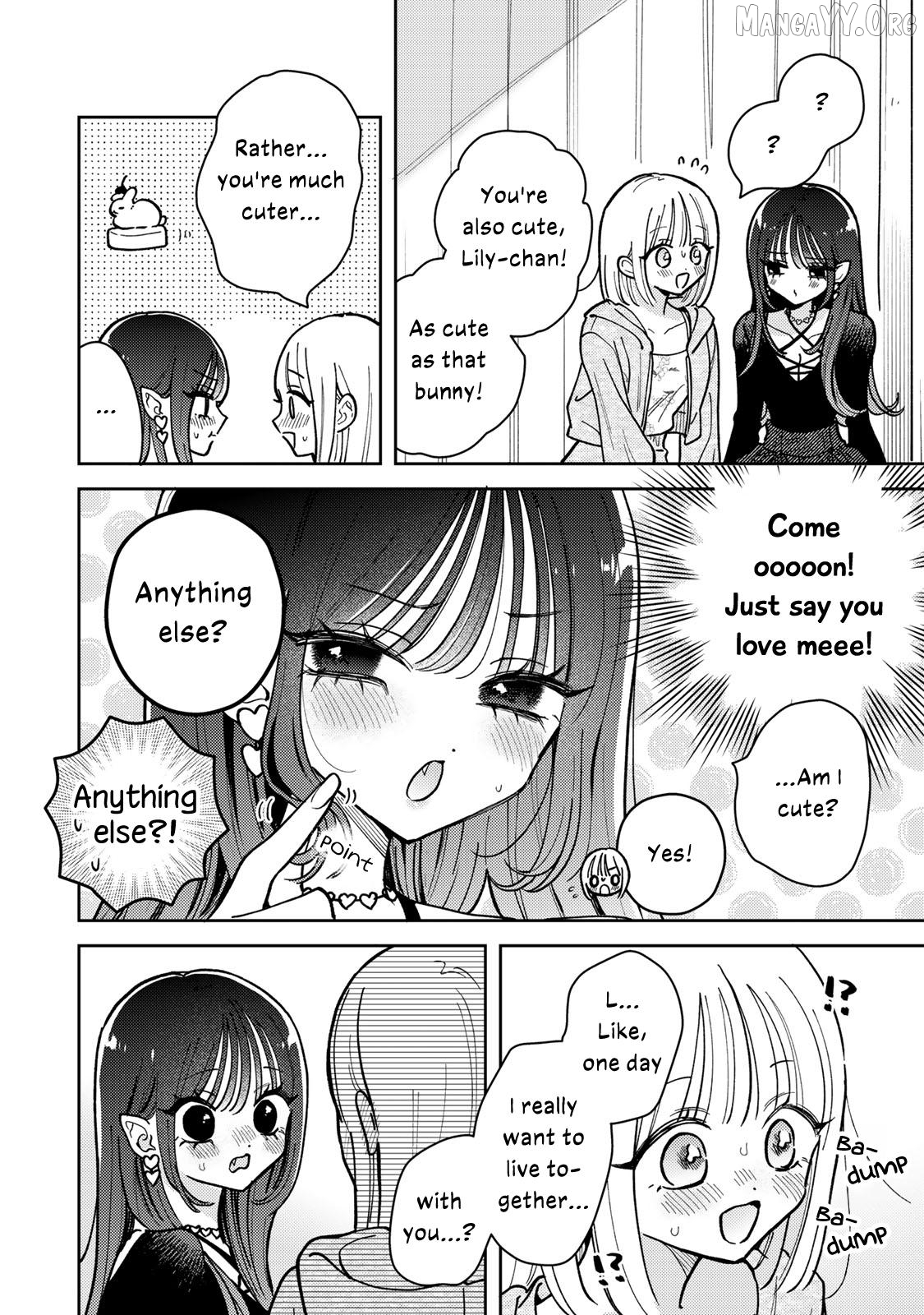 Akumade Amai Watashi no Kanojo Chapter 15 - page 14